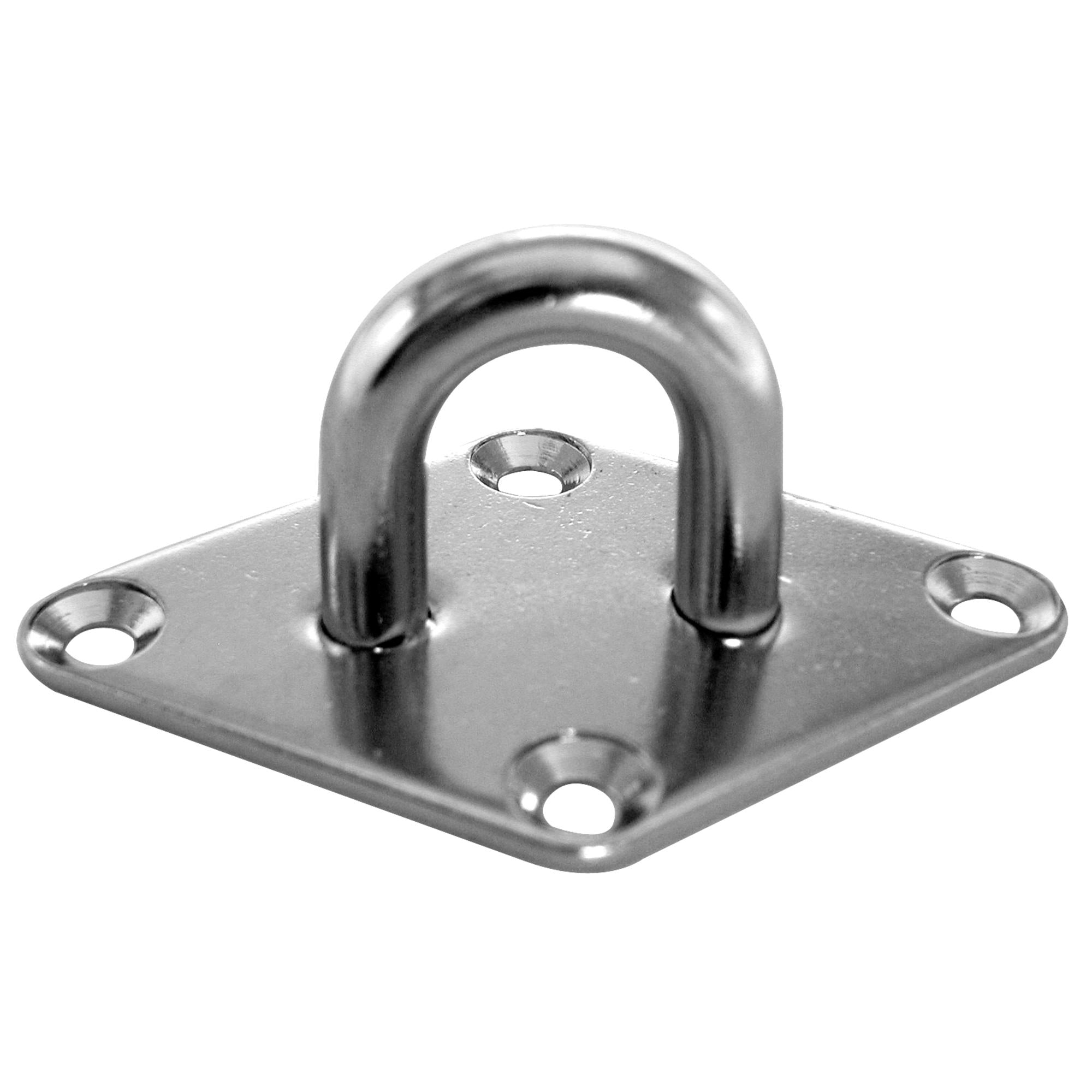 Augplatten rautenförmig - Edelstahl Rostfrei