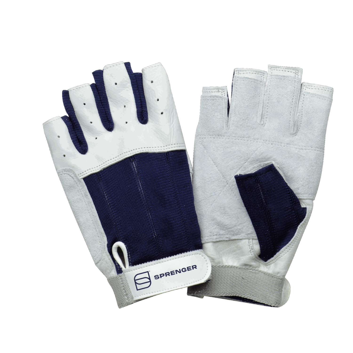 Segelhandschuhe - Kalbsleder, ohne Fingerkuppen