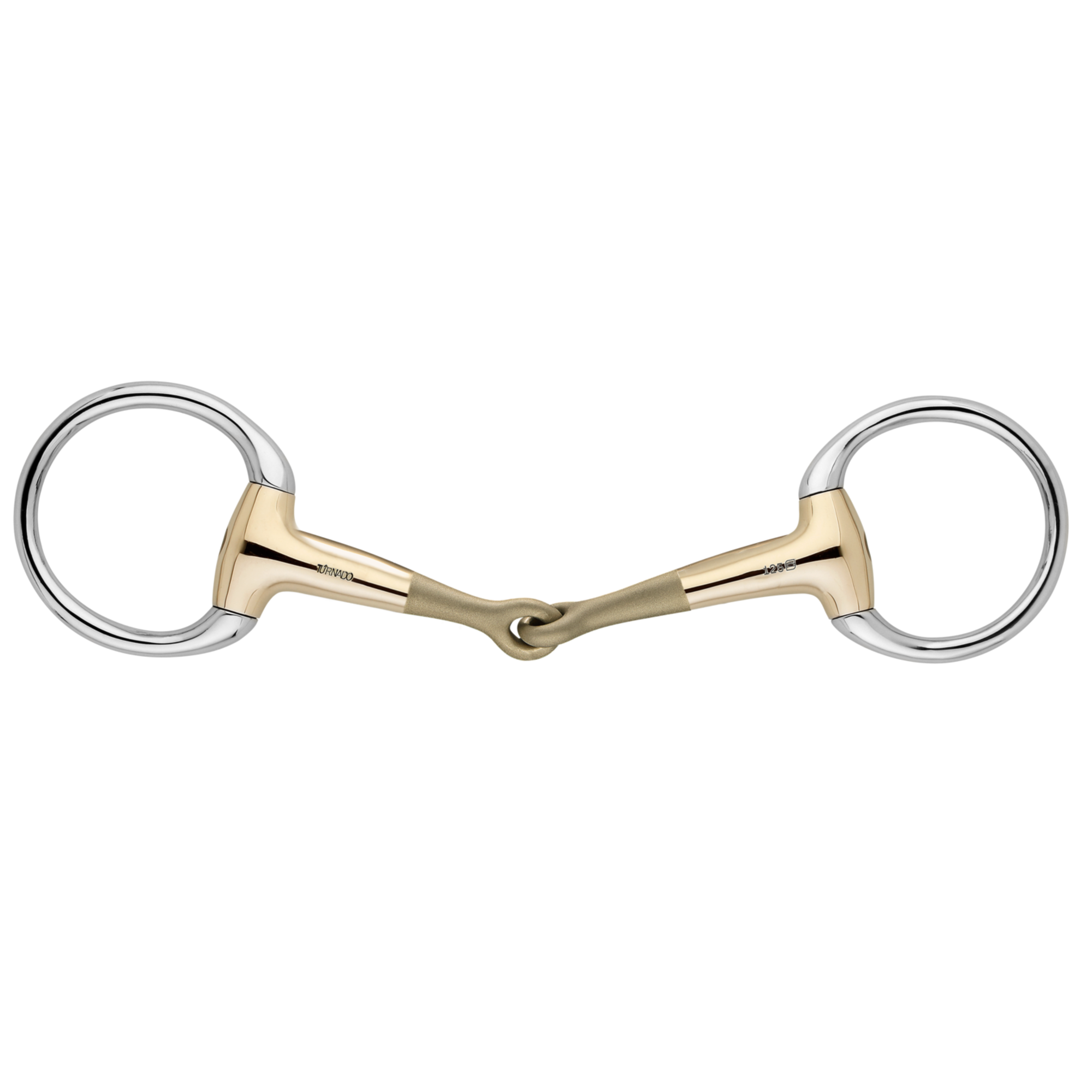 TURNADO Olivenkopf-Unterlegtrense 14 mm - Sensogan