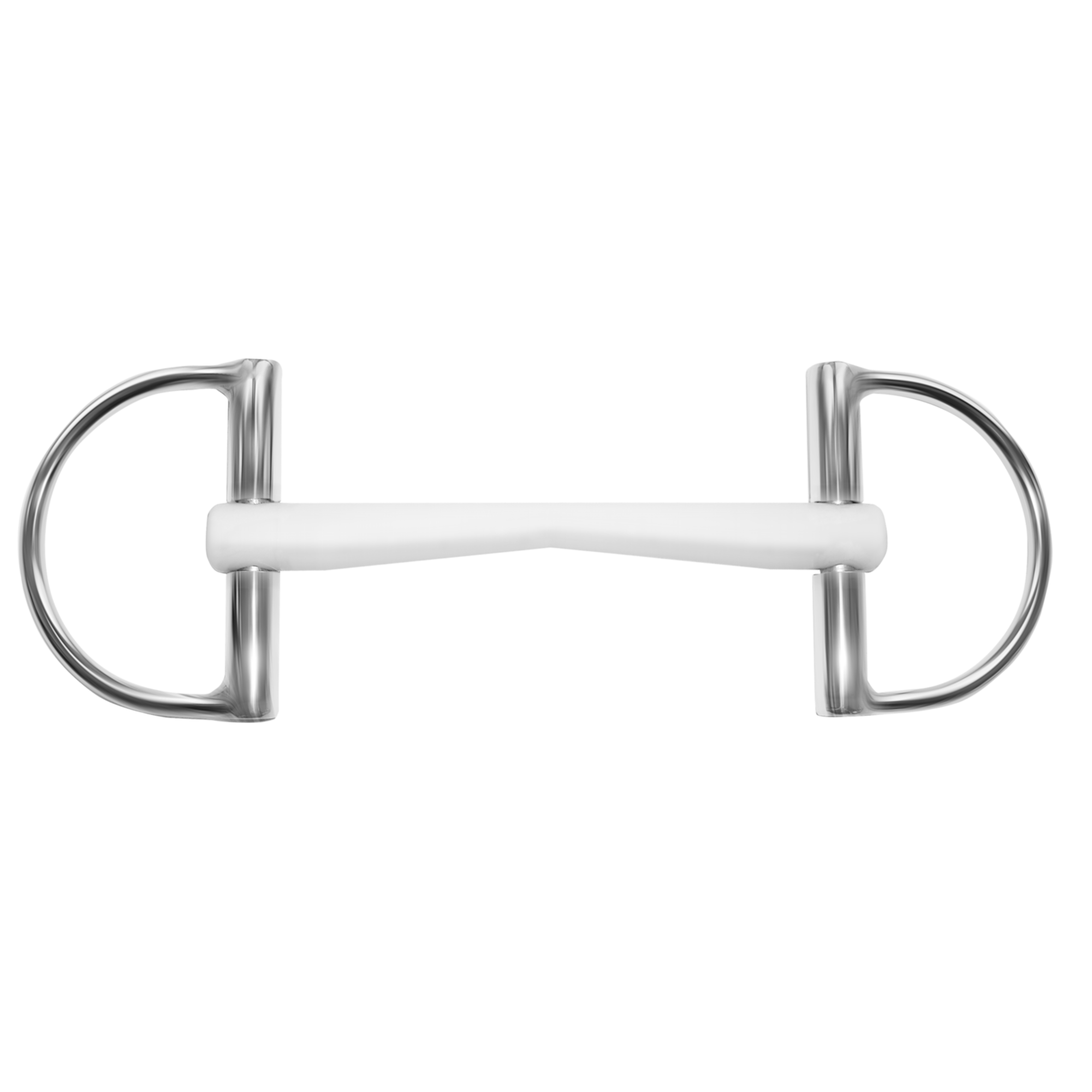 Duo D-Ring 16 mm mit zweifacher Einsatzmöglichkeit - Kunststoff weiß