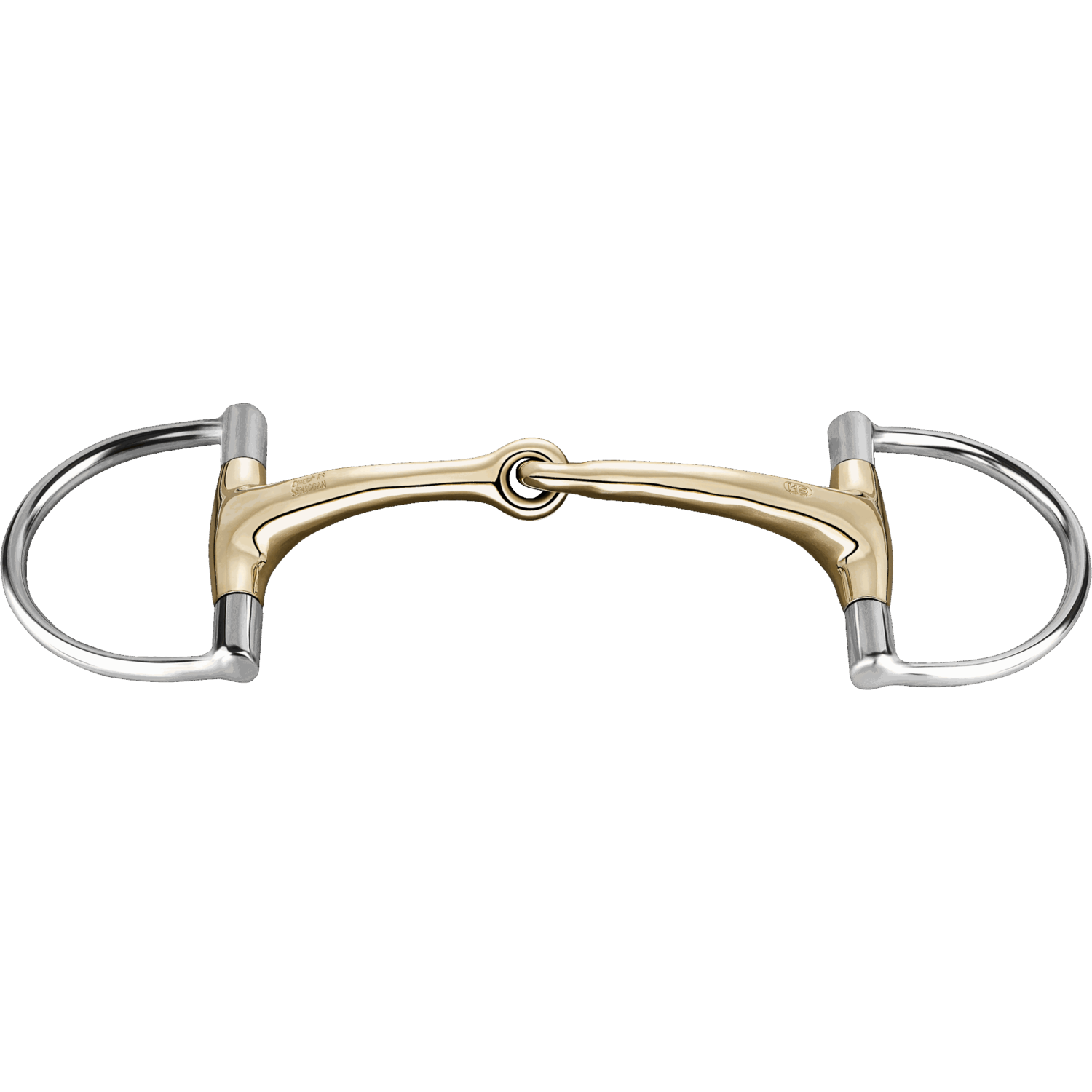 Dynamic RS - Hunter Jumper D-Ring, 14 mm einfach gebrochen