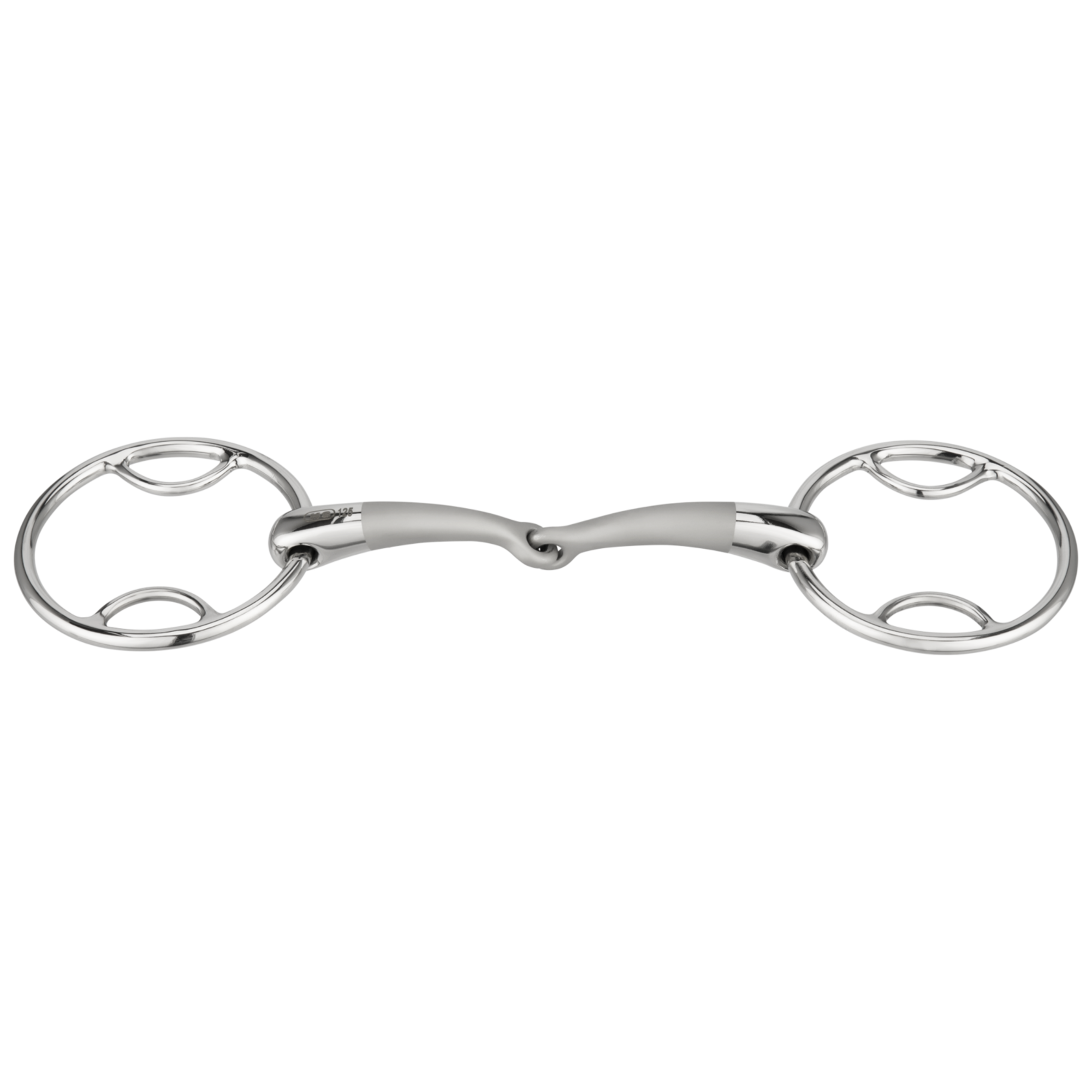 SATINOX Multi Ring 14 mm einfach gebrochen - Edelstahl rostfrei