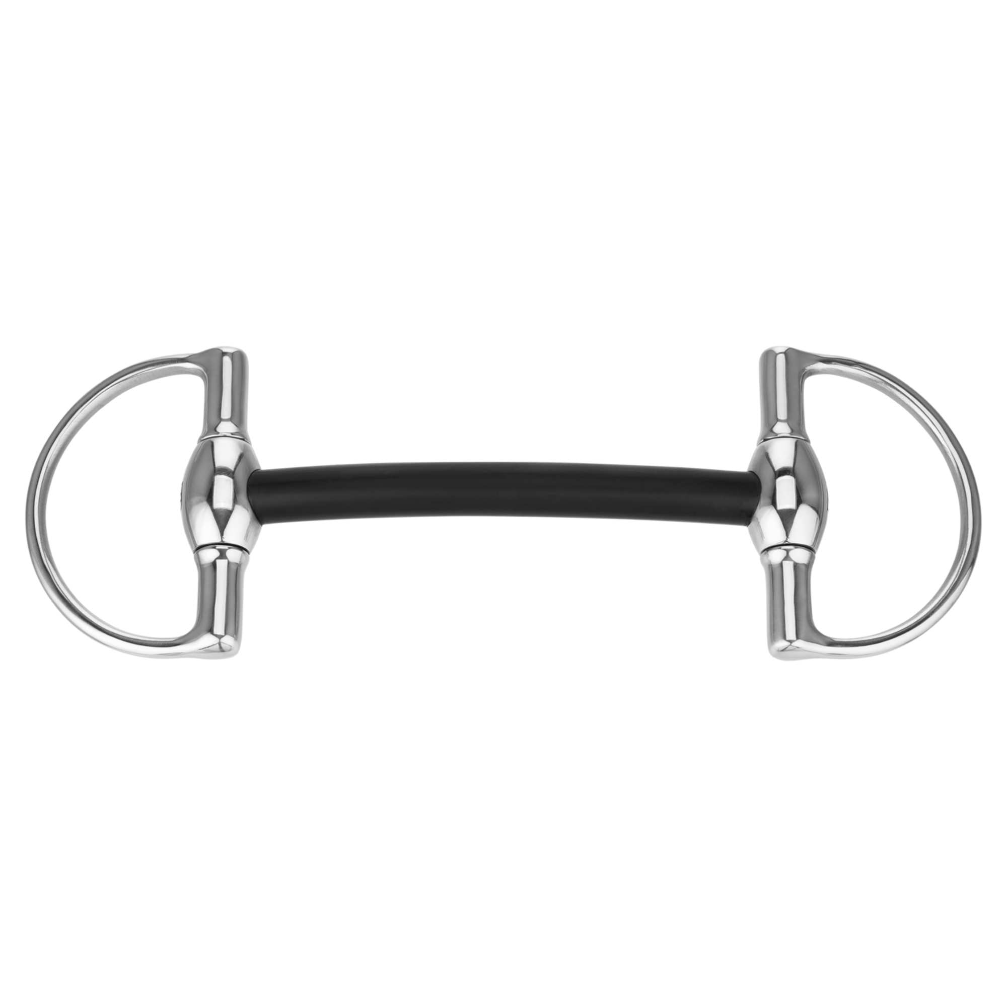 D-Ring Stangengebiss Hartcarbon, 16 mm
