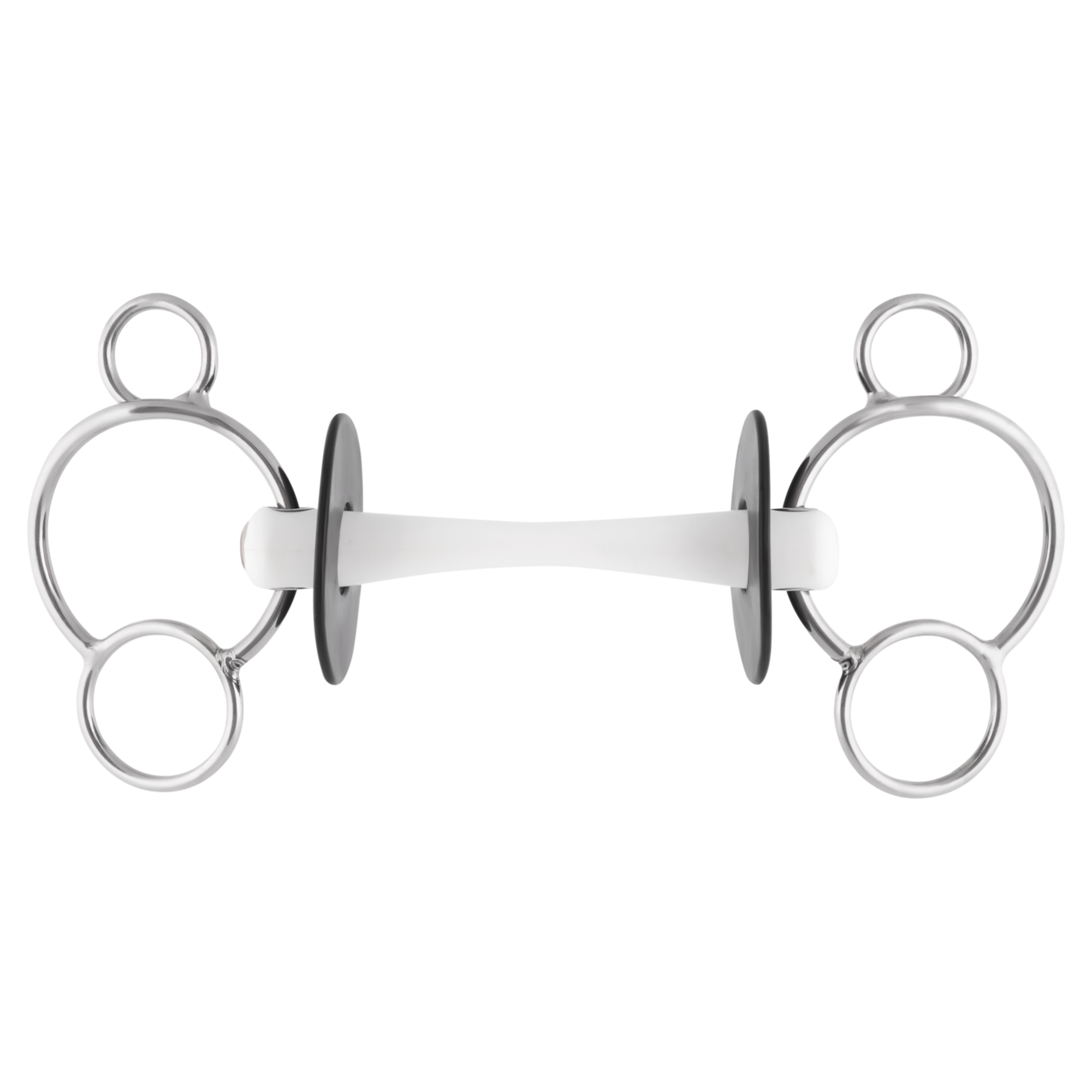 NATHE 3-Ring Gebiss 20 mm mit biegsamer Stange