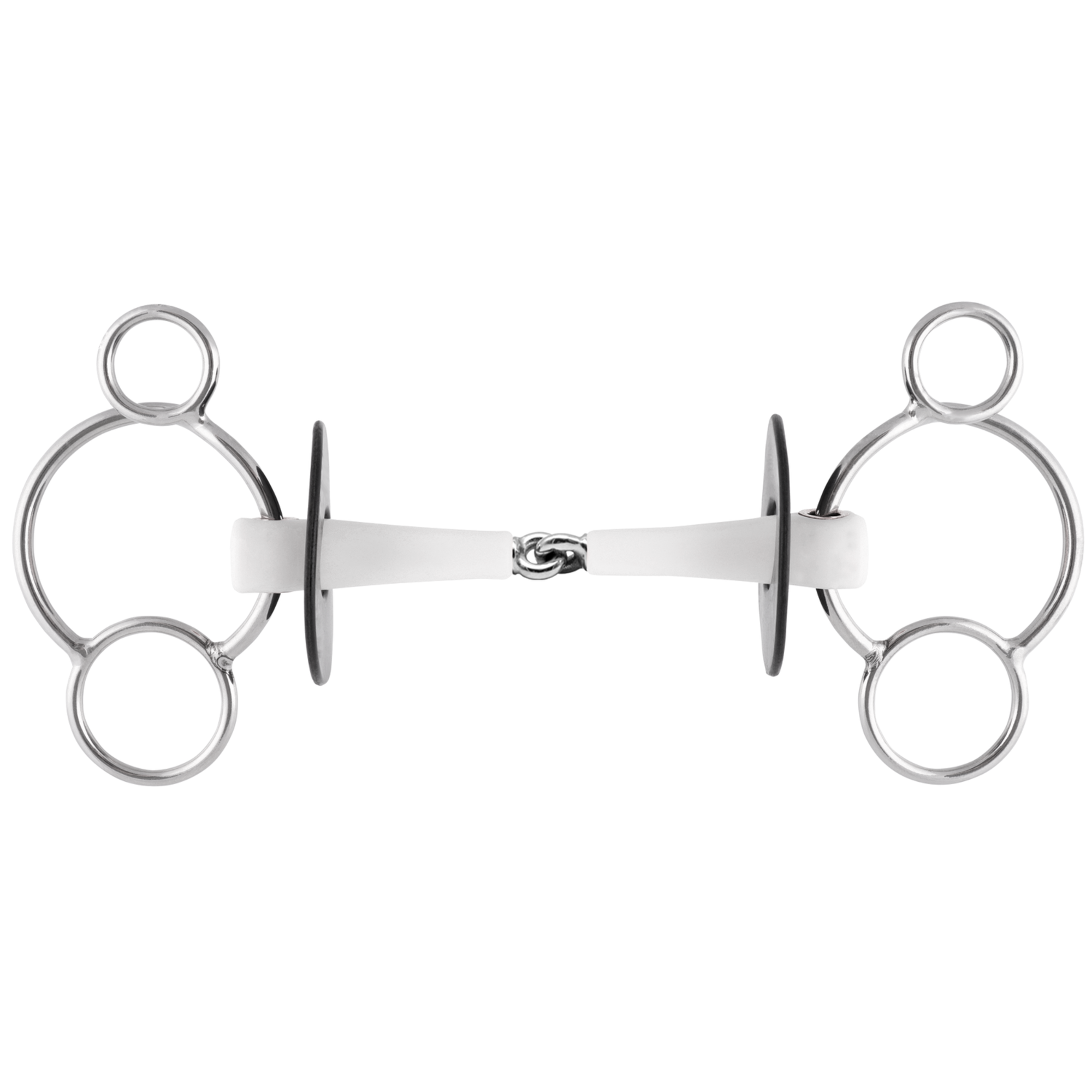 NATHE 3-Ring Gebiss 20 mm einfach gebrochen