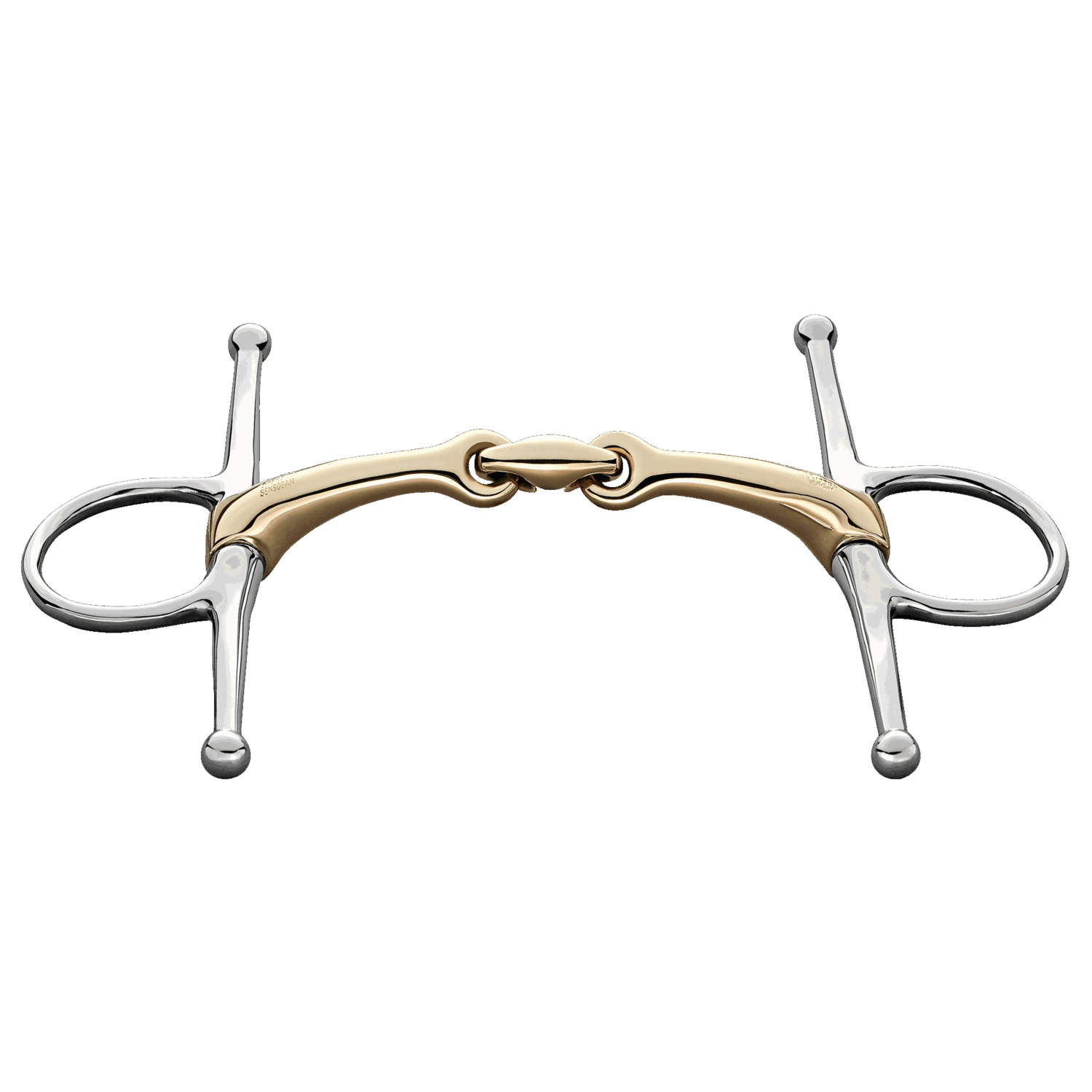 Dynamic RS Schenkeltrense 16 mm doppelt gebrochen - Sensogan