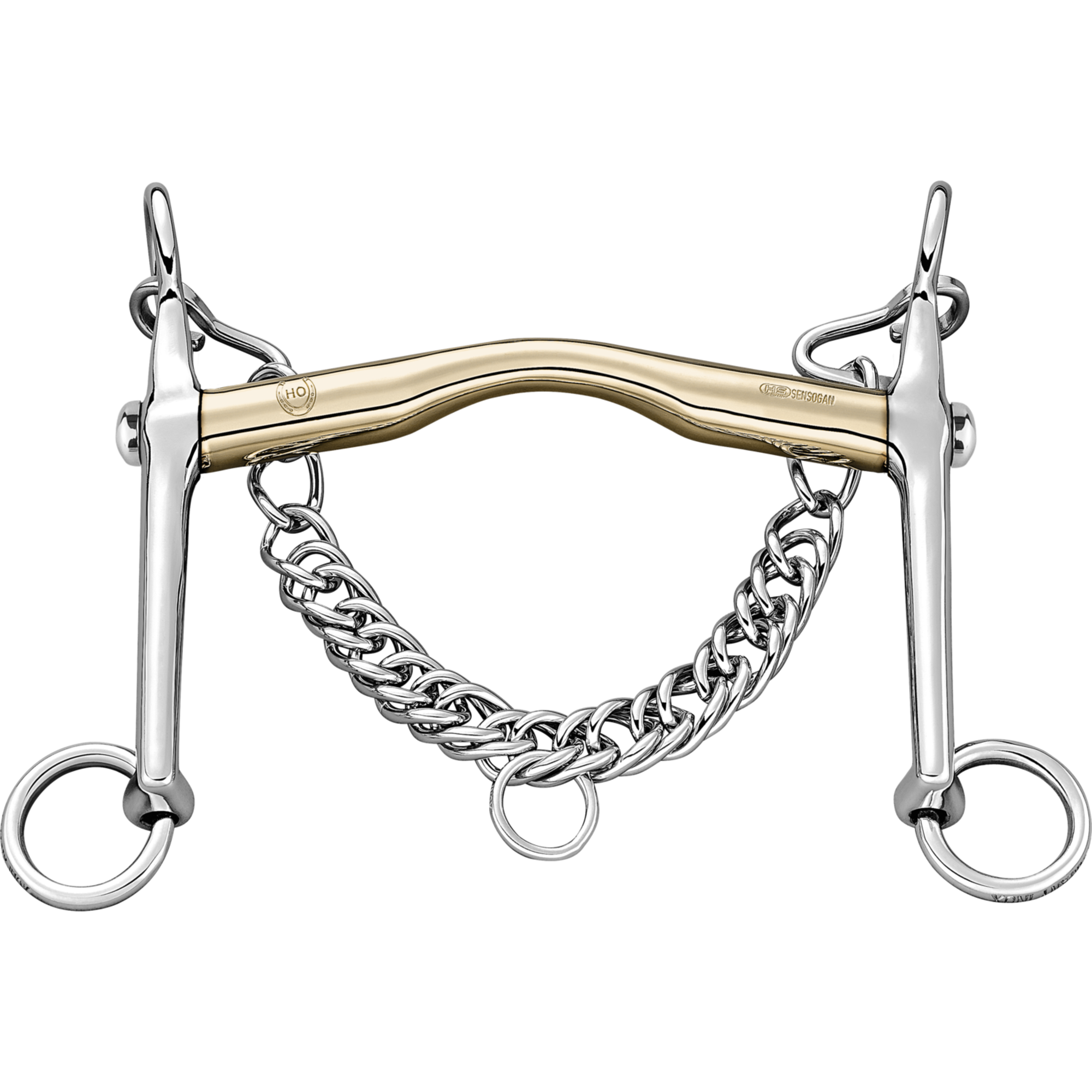 HO-Reitkandare 14 mm - Sensogan, mit drehbaren Seitenteilen