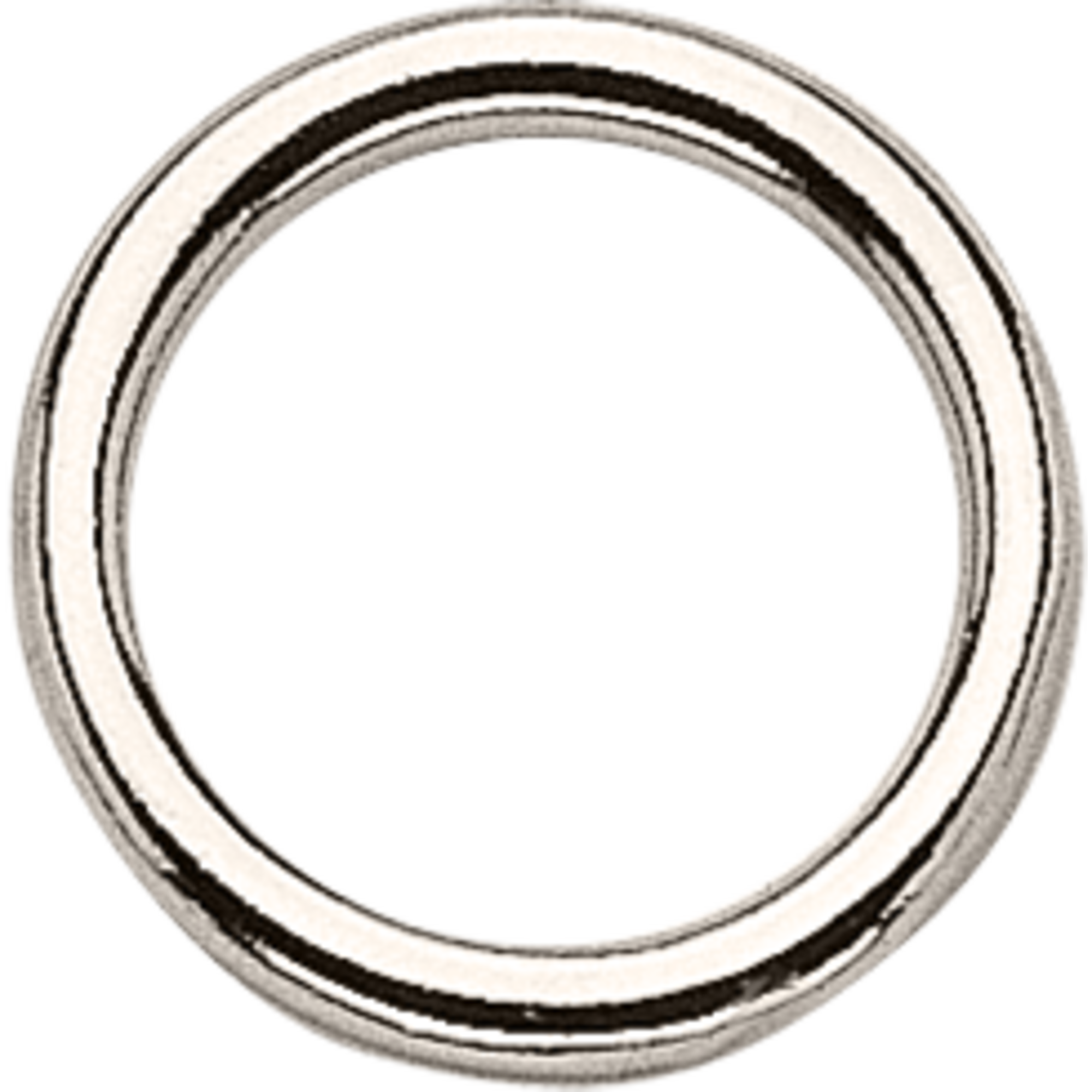 Martingalring, gegossen - Argentan poliert
