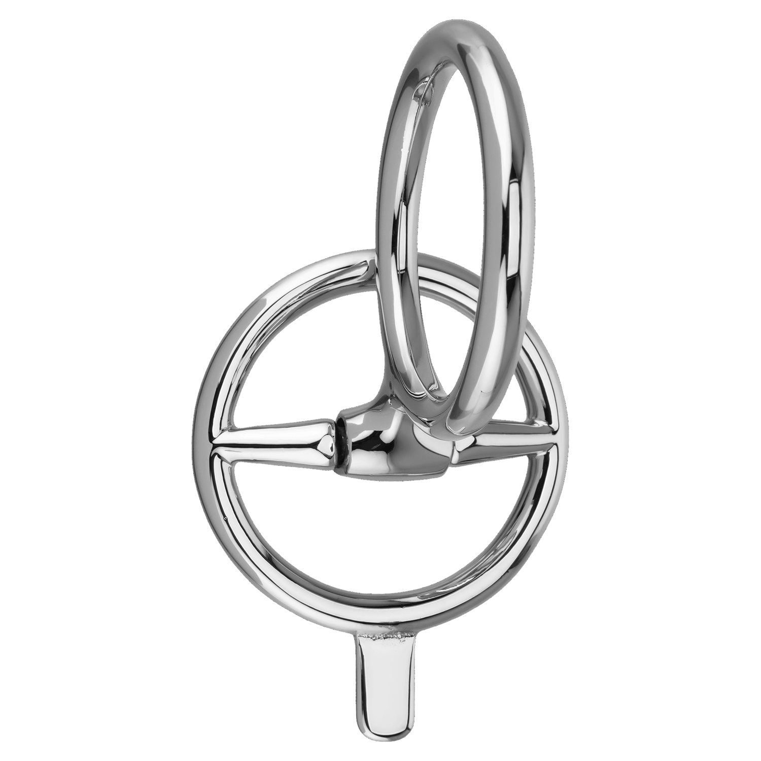 Halsriemenring (beweglich groß) - Edelstahl rostfrei, lichte Weite 50 mm