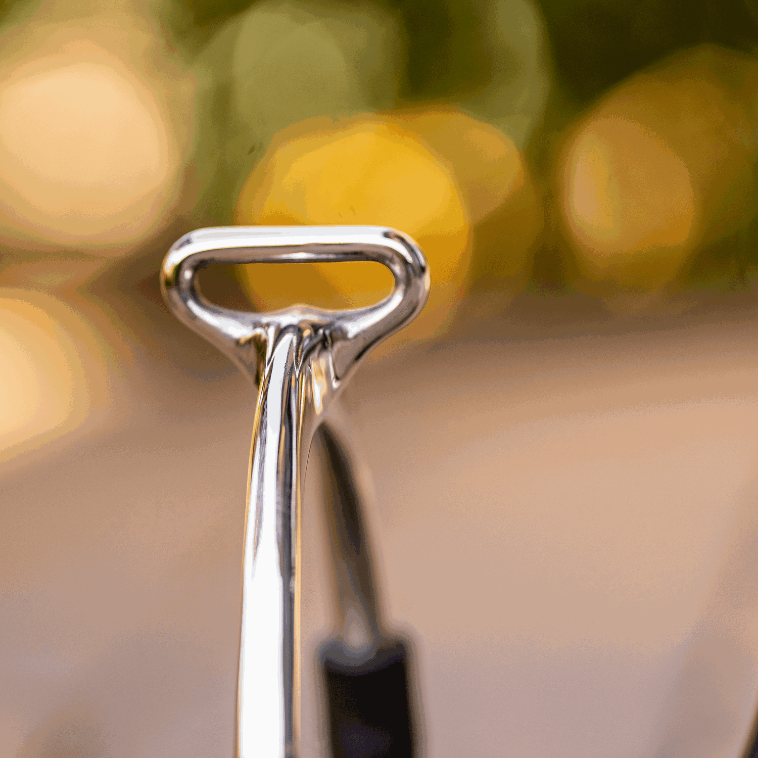 System-4 Steigbügel mit 90° gedrehter Öse - 120 mm Trittweite