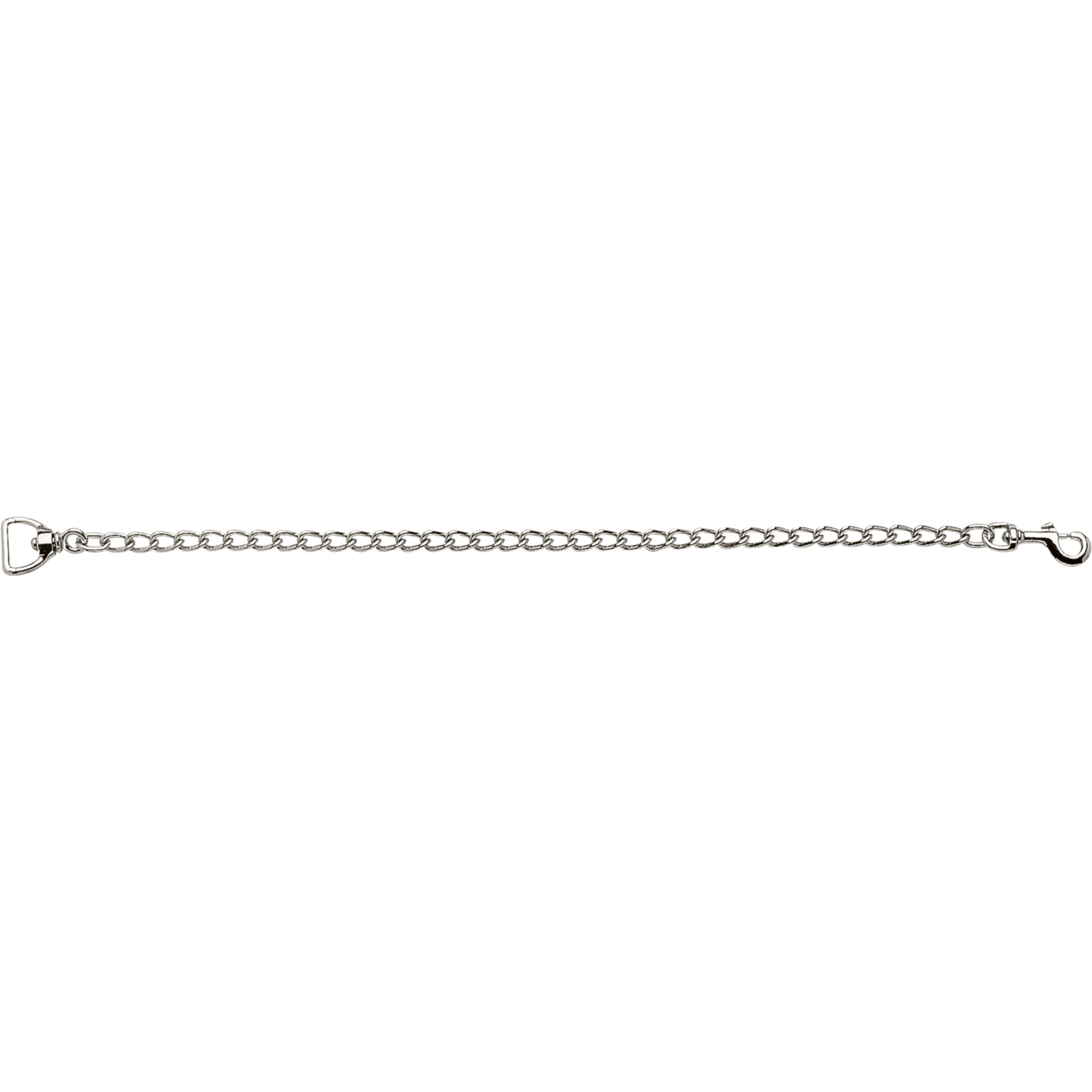 Zügelkette - Stahl vernickelt, Länge 75 cm