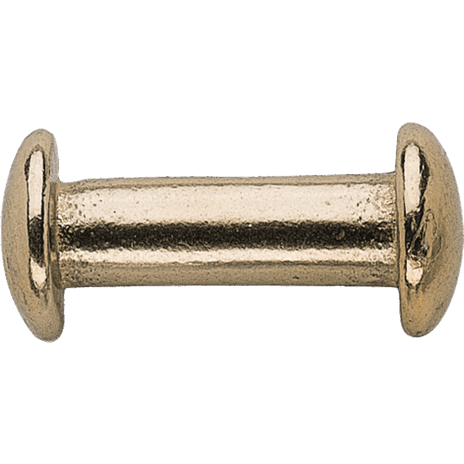 Knebel für Halfter, schwer - Messing poliert, lichte Weite 25 mm | 46255_33.png | 1700897372