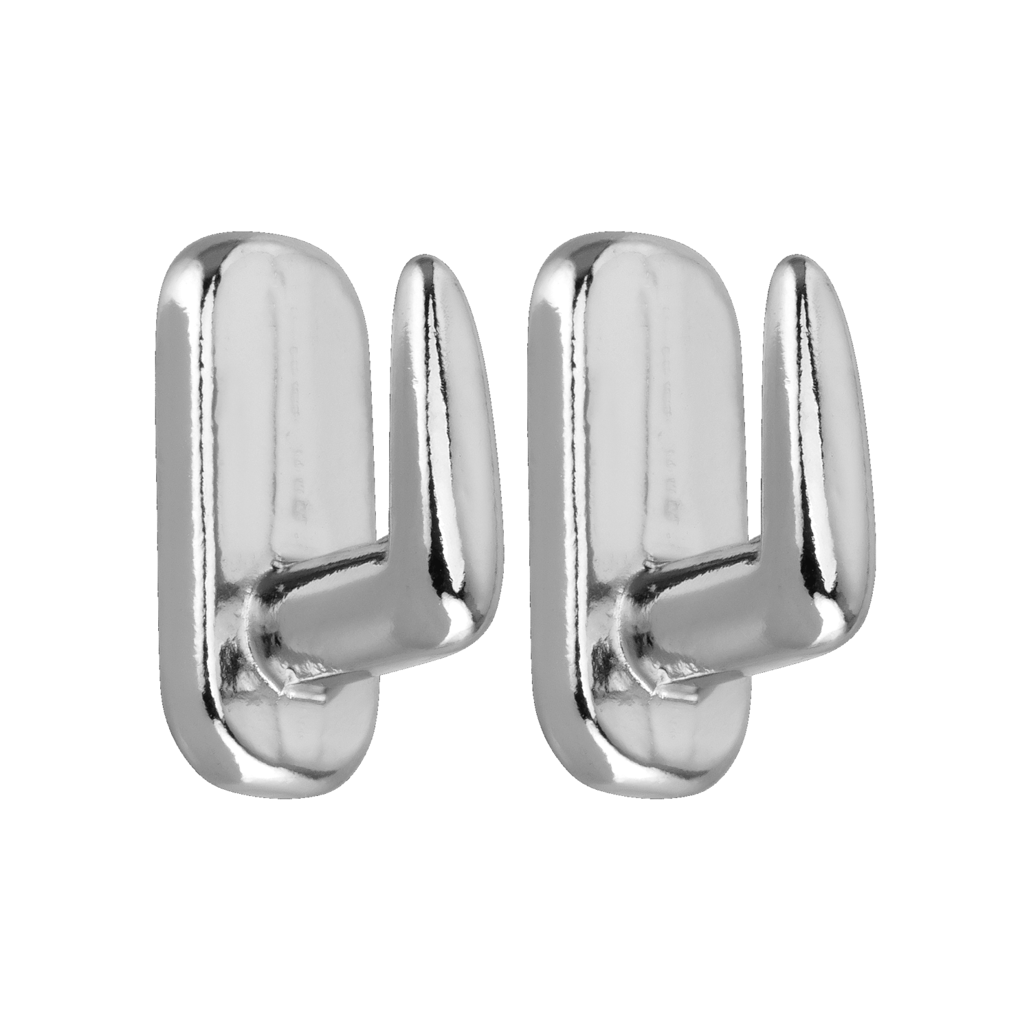 Zaumhaken - Argentan poliert, Maße 8 x 18 mm