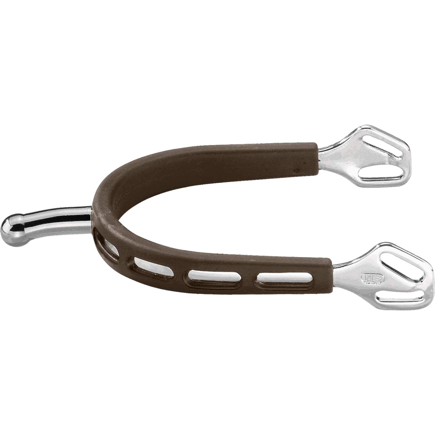 ULTRA fit BROWN GRIP Sporen - Edelstahl rostfrei, 30 mm kugelförmig | 47531_000_G5.png | 1700897292