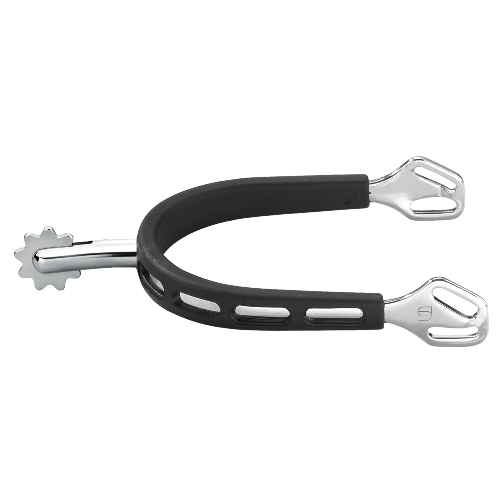 ULTRA fit EXTRA GRIP Sporen - Edelstahl rostfrei, 40 mm abgerundet mit Sonnenrad