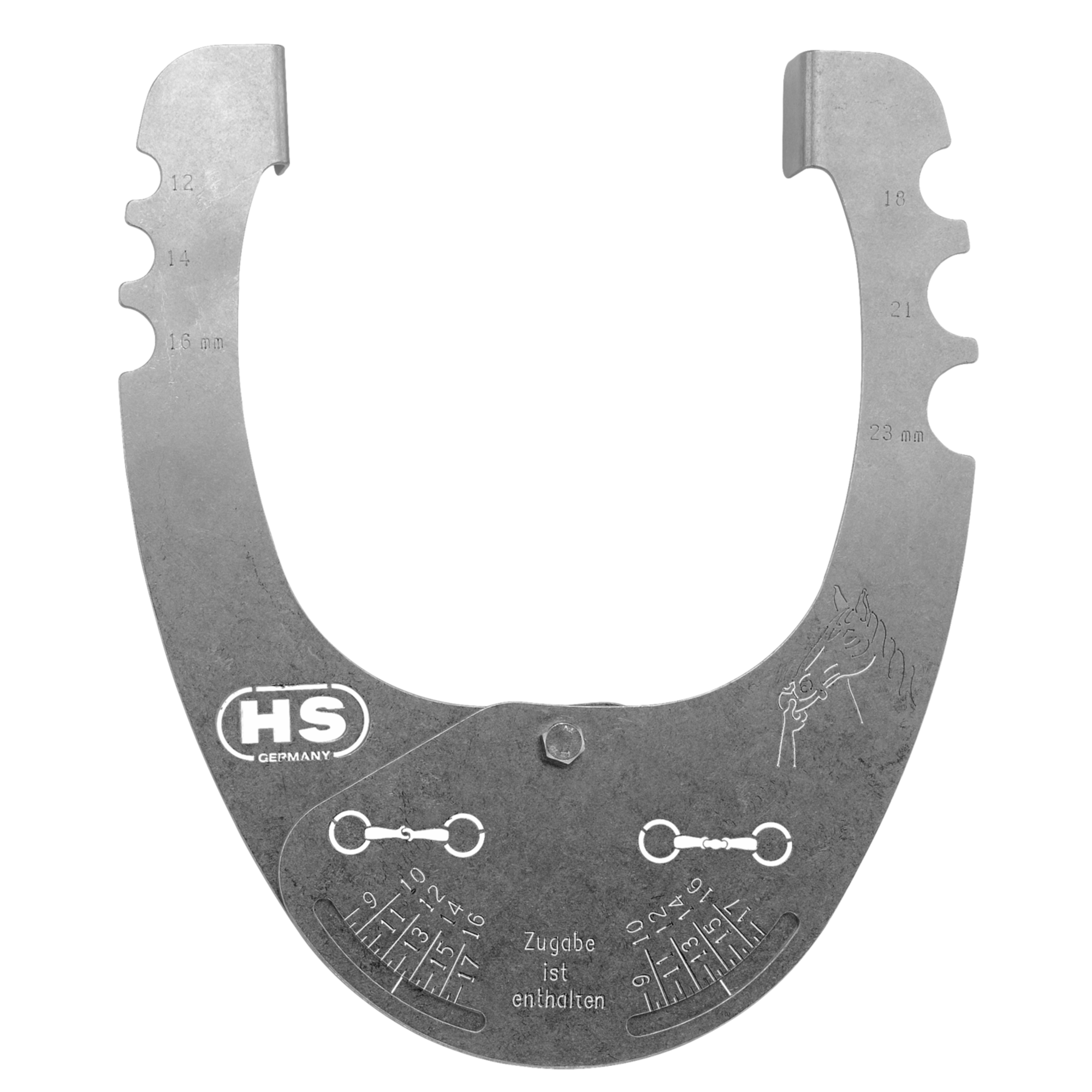 Gebissweitenmesser - Edelstahl rostfrei