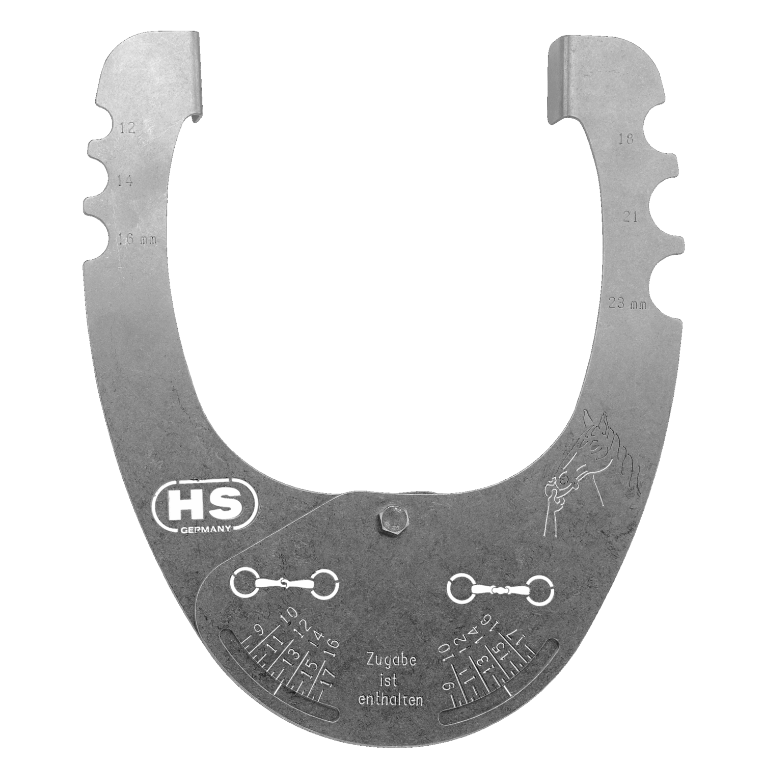 Gebissweitenmesser - Edelstahl rostfrei