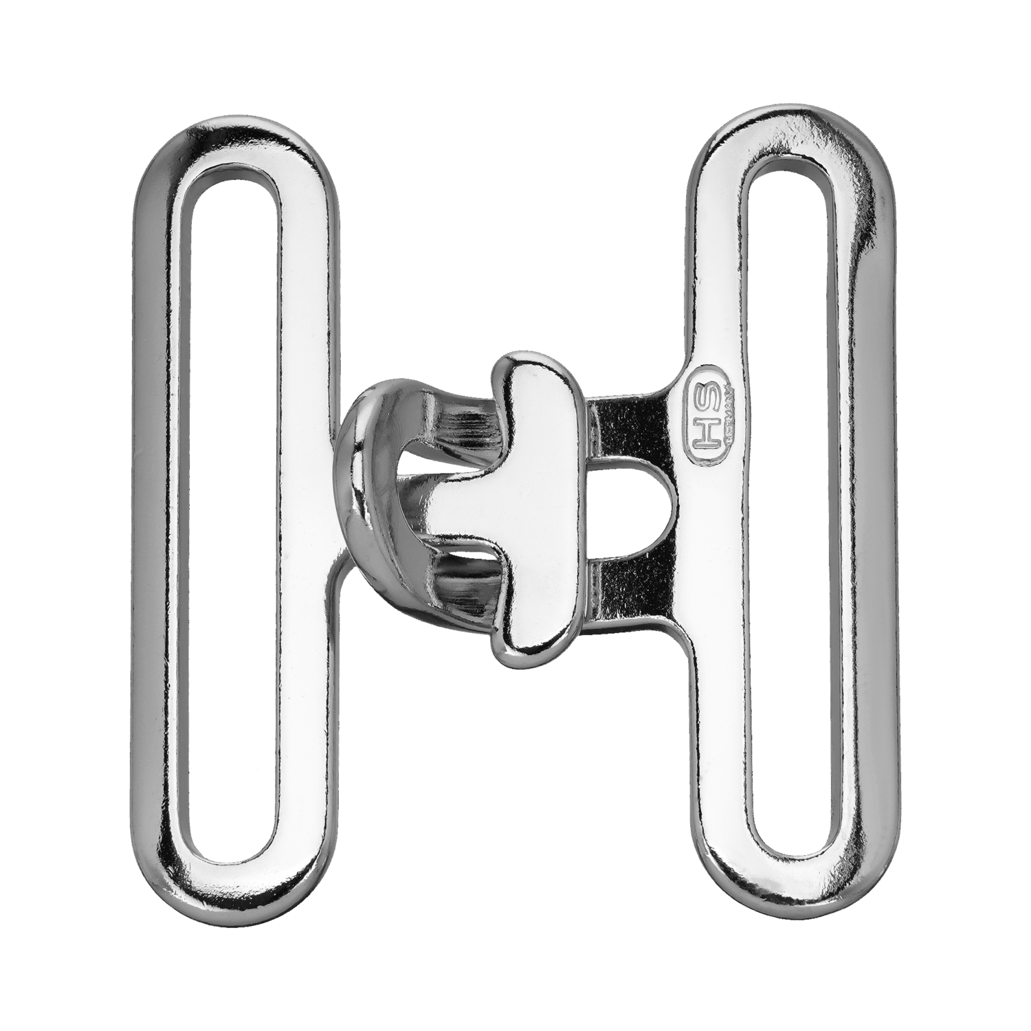 HS Schließe für Deckengurt - Stahl vernickelt, lichte Weite 50 mm