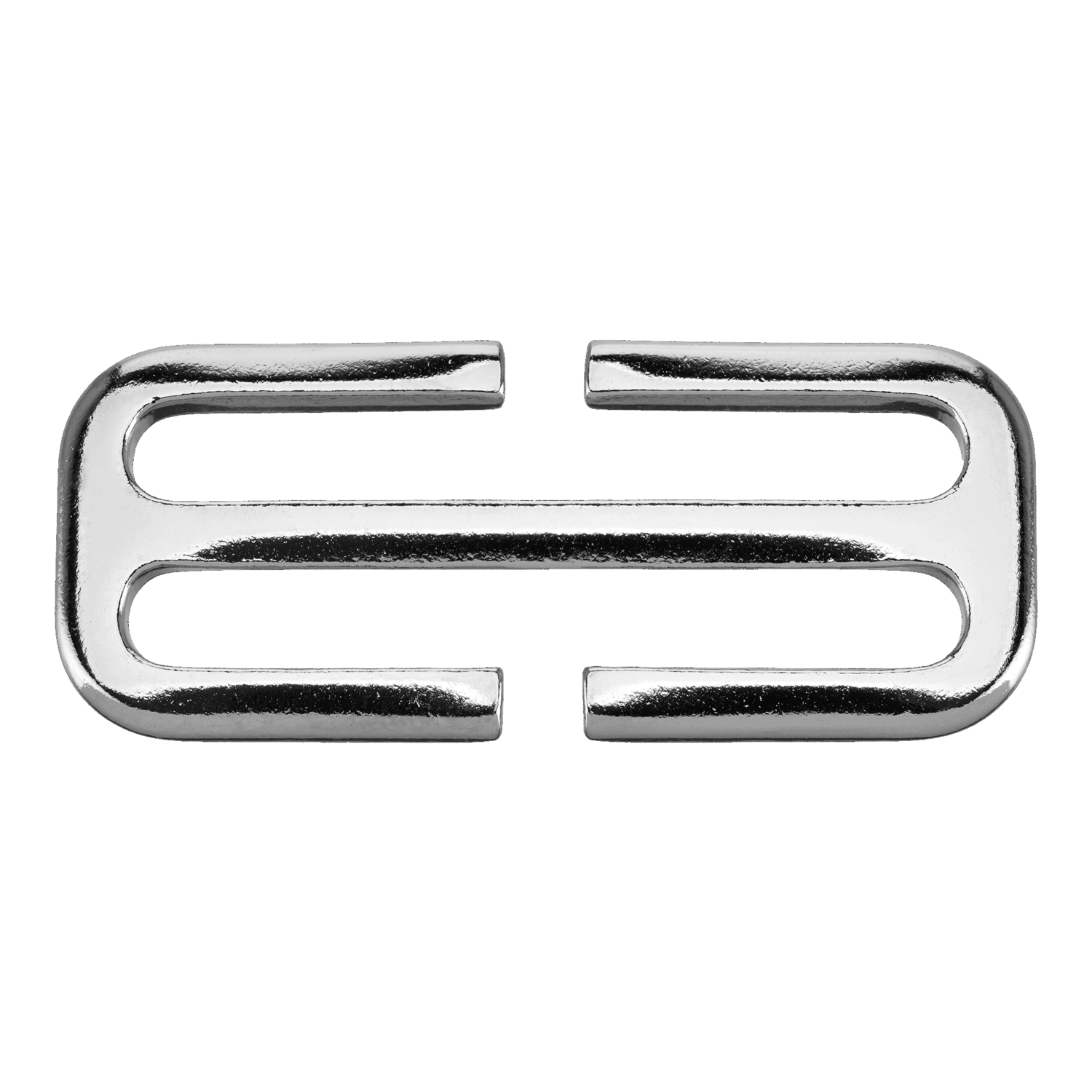 HS Schieber, geschlitzt (für Deckengurt) - Stahl vernickelt, lichte Weite 50 mm