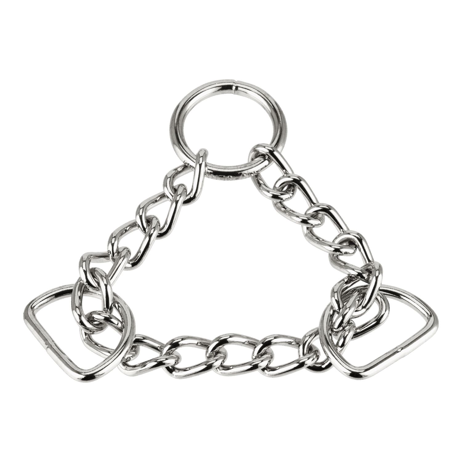 Durchzugskette - Stahl vernickelt