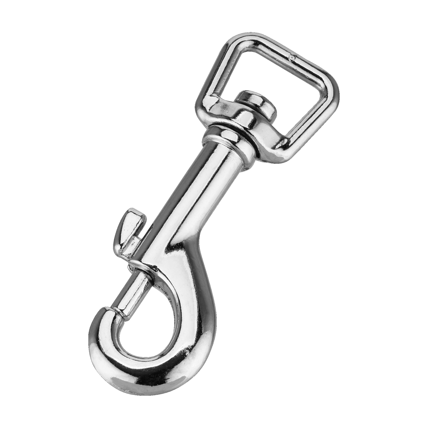 Karabinerhaken - Zamak vernickelt