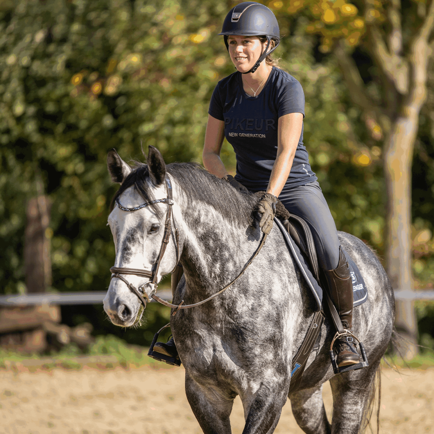 Dynamic RS - Hunter Jumper D-Ring, 14 mm doppelt gebrochen