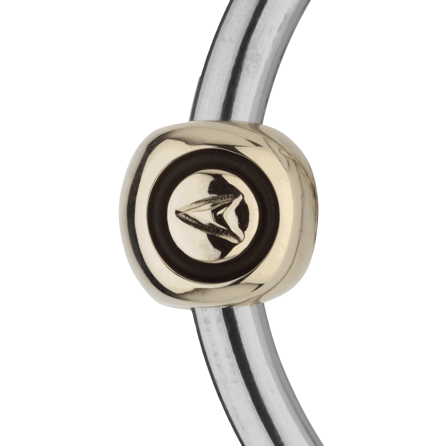 novocontact Olivenkopfgebiss mit D-förmigem Ring 14 mm einfach gebrochen - Sensogan | Sensogan_Pfeil_freigestellt.png | 1700896632