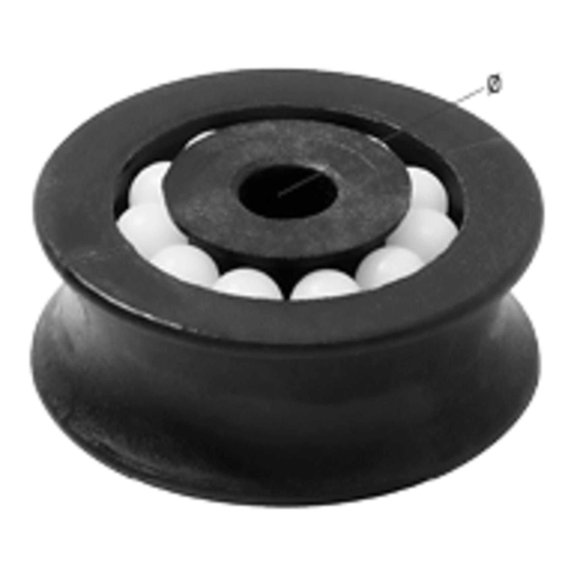 Seilrolle -  Kunststoff