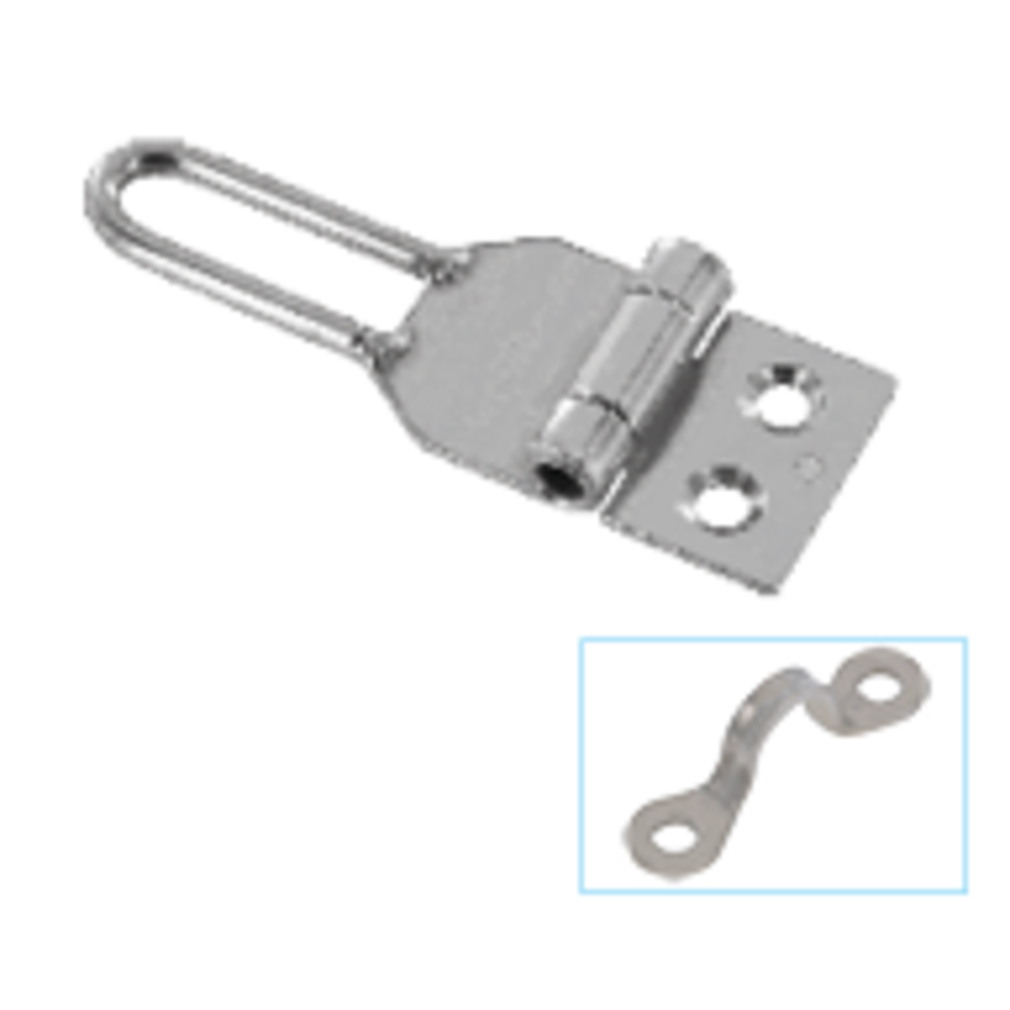 Überfalle - Edelstahl rostfrei, 90 x 30 mm