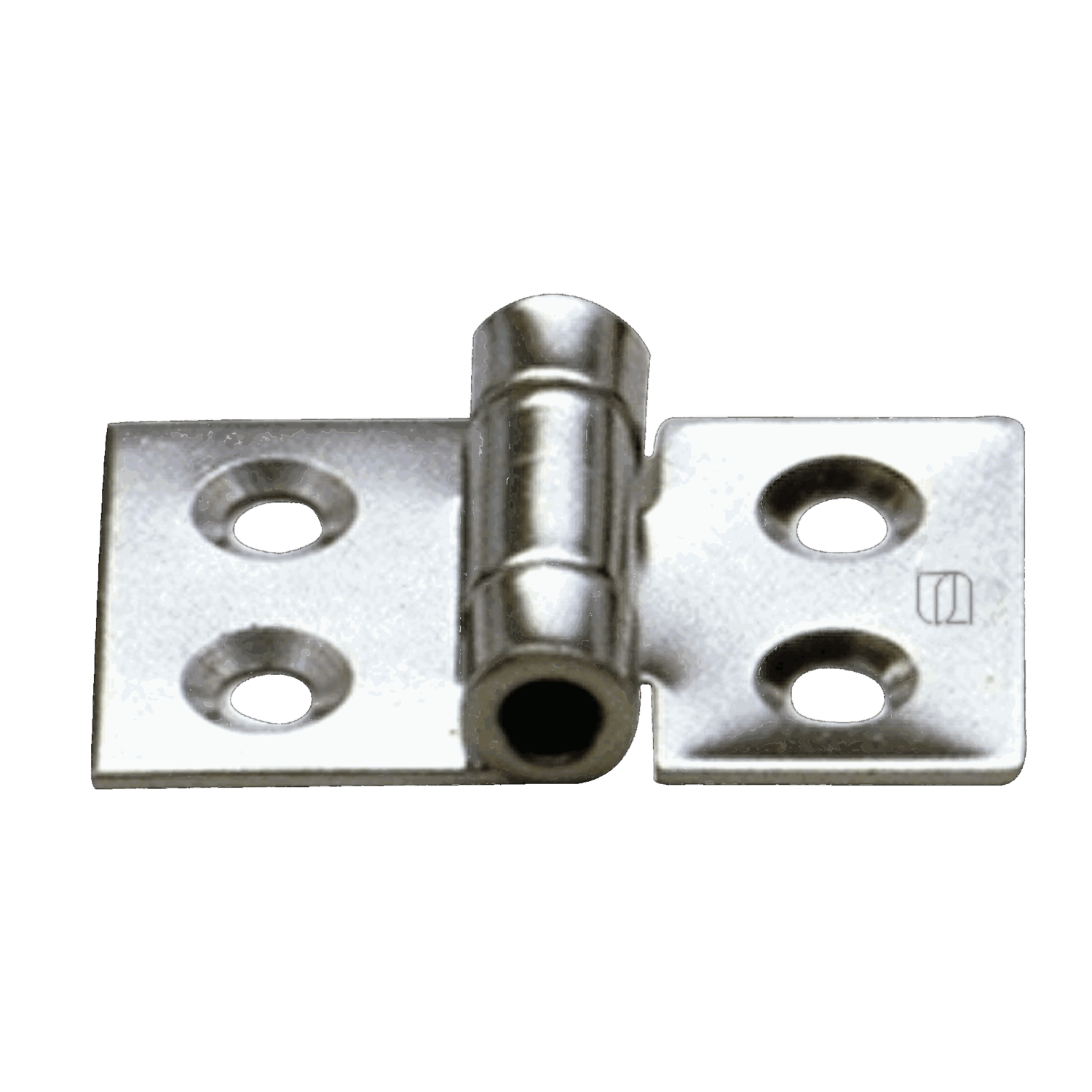 Scharnier 4 Bohrungen - Edelstahl Rostfrei, 50 x 30 mm