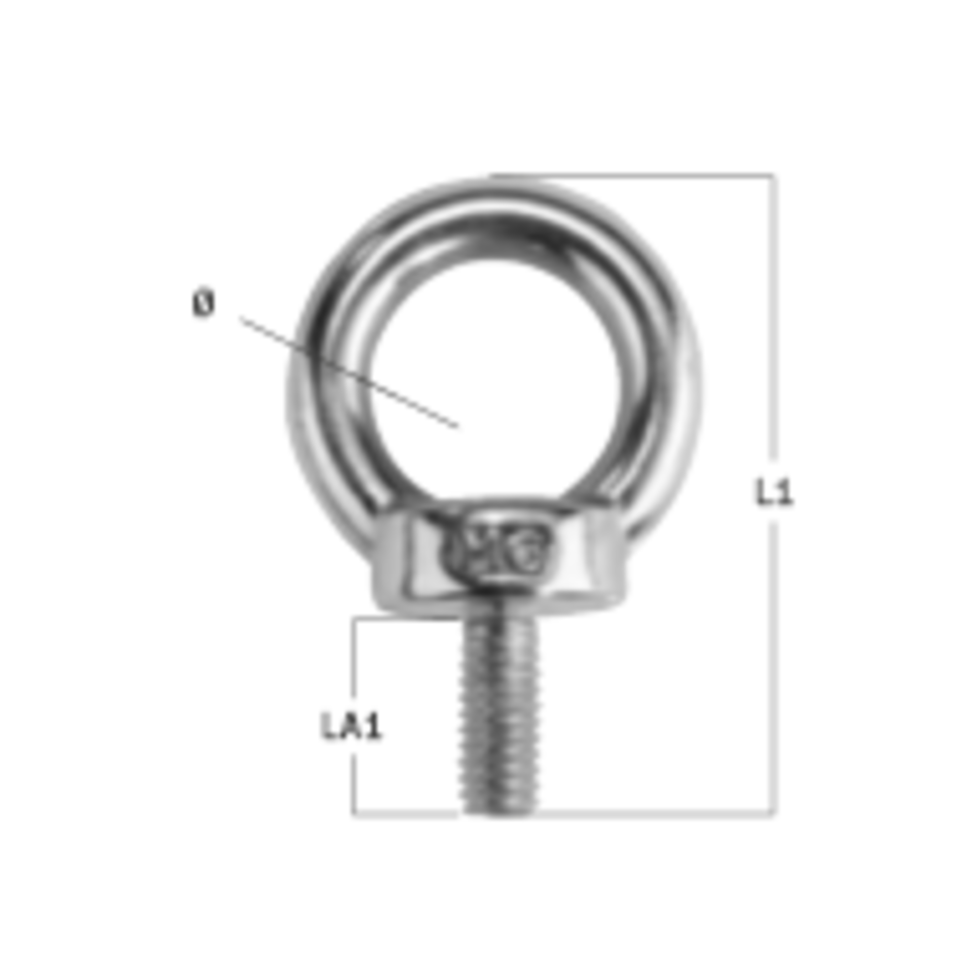 Ringschrauben - Edelstahl Rostfrei