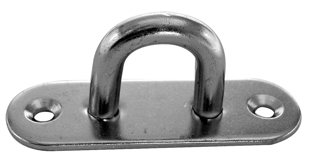 Augplatten oval - Edelstahl Rostfrei