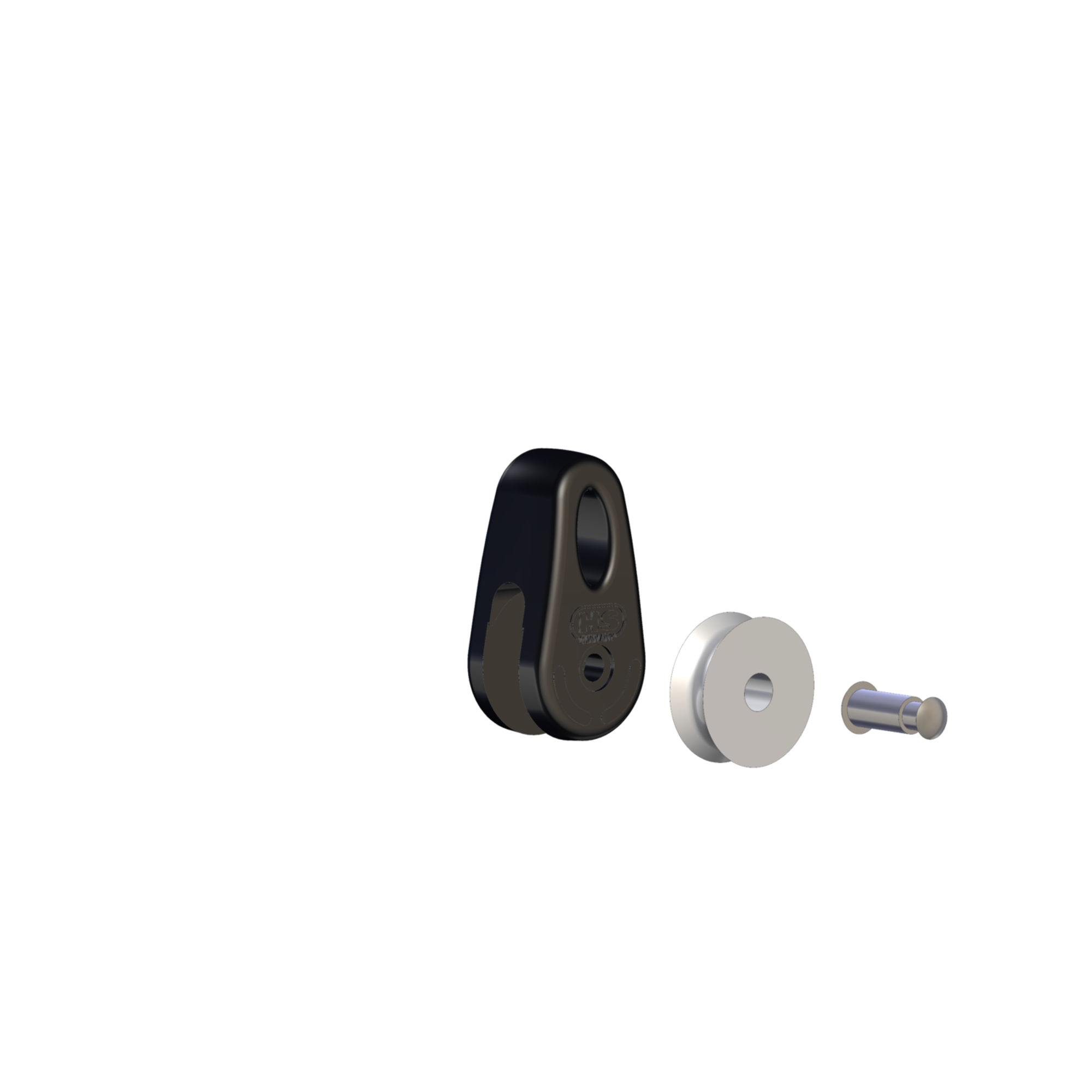 Kite-Block Gleitlager 4 mm - 1 Rolle