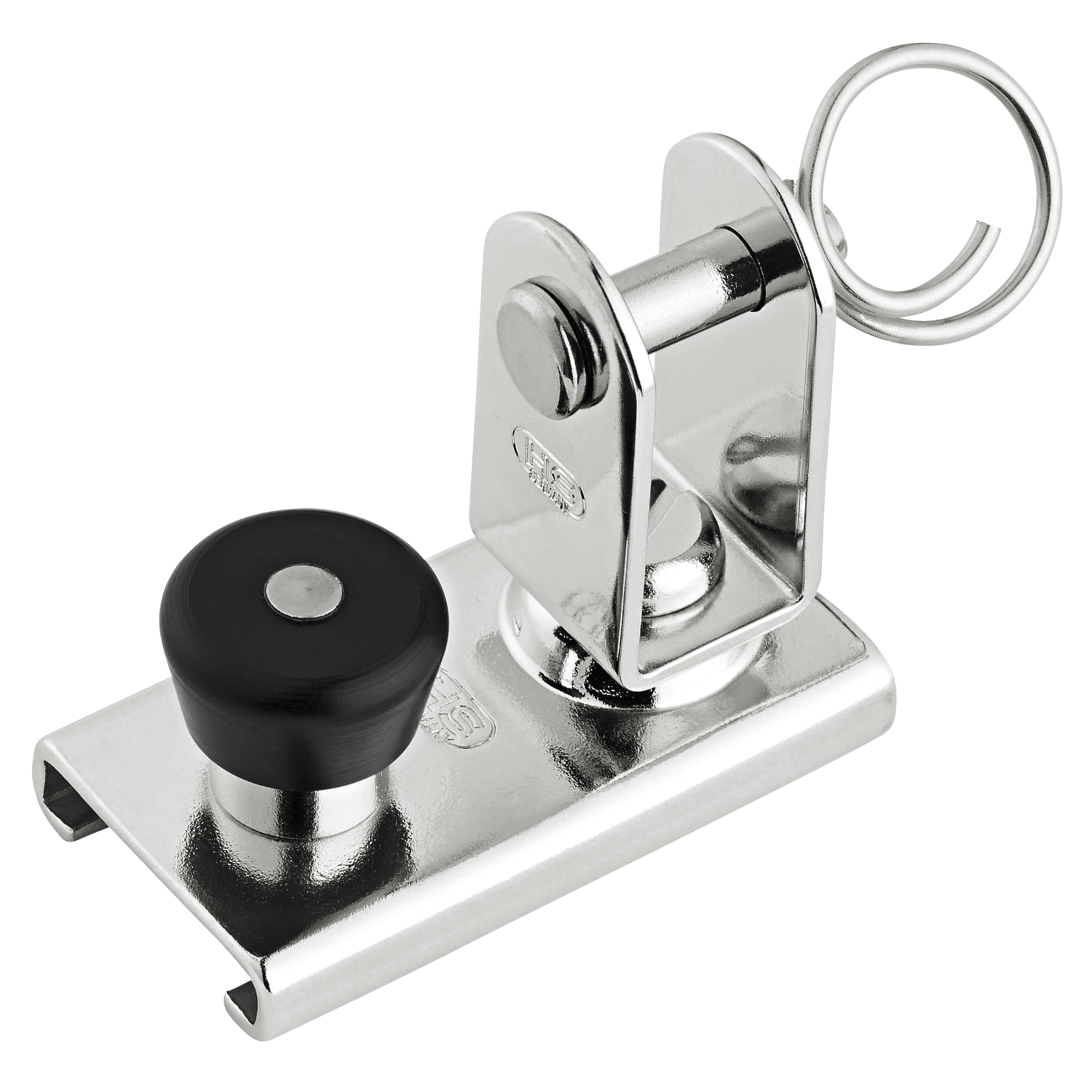 Schlitten  für Schiene 20 x 3 mm - U-Wirbel