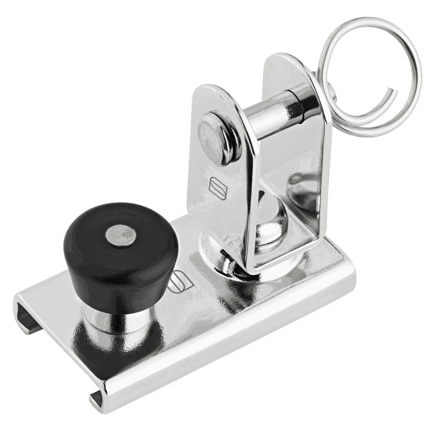 Schlitten  für Schiene 20 x 3 mm - U-Wirbel