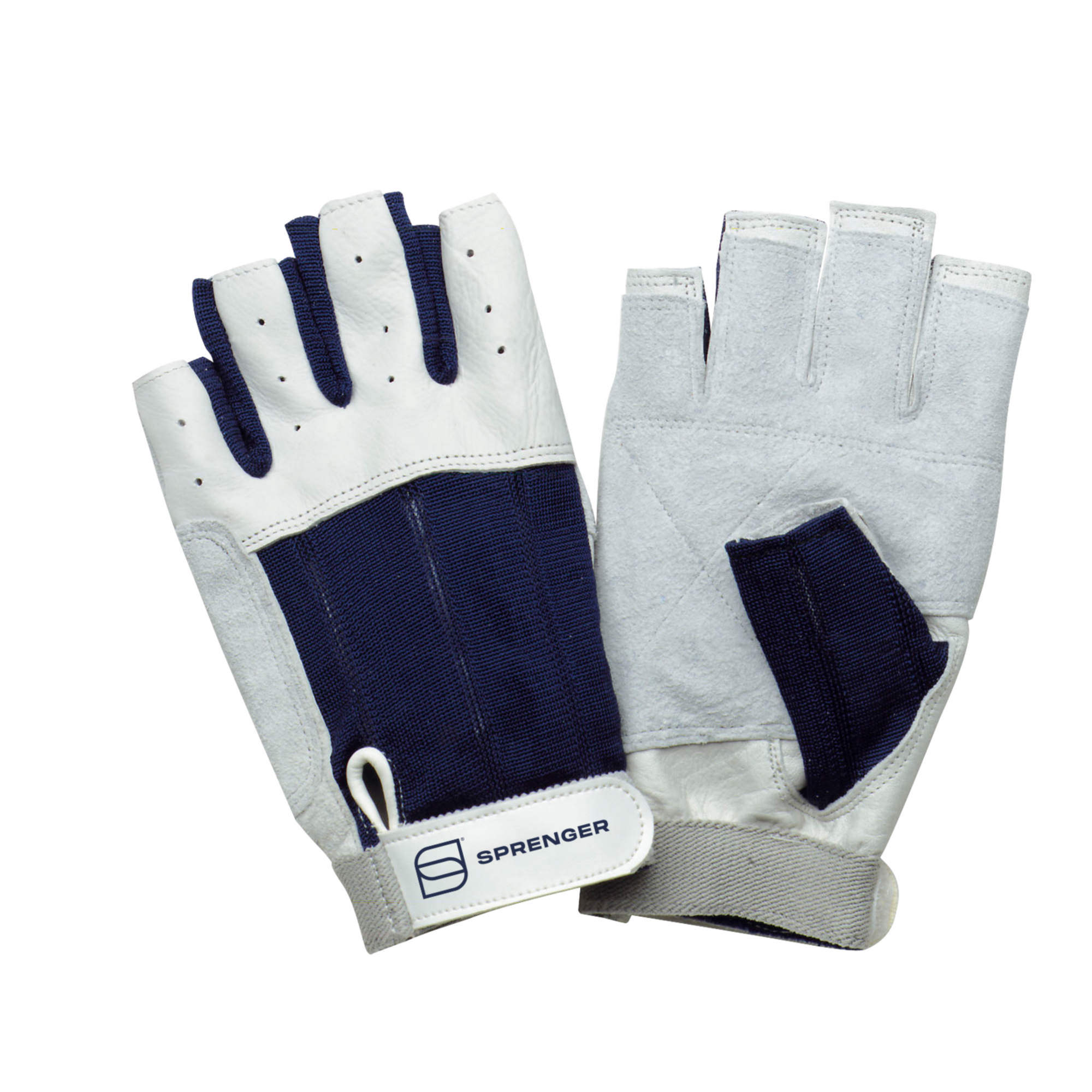 Segelhandschuhe - Kalbsleder, ohne Fingerkuppen