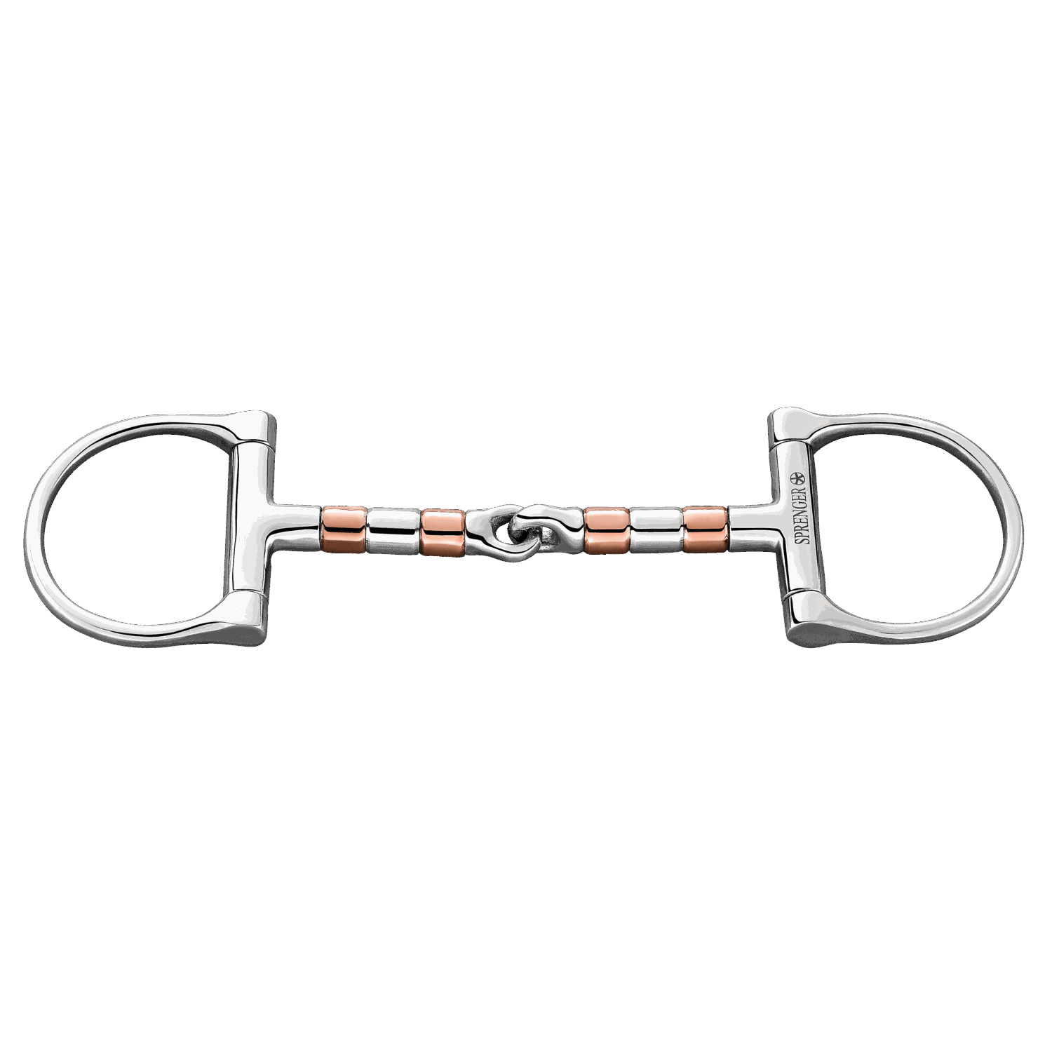 Kupfer-Rollengebiss D-Ring 13 mm