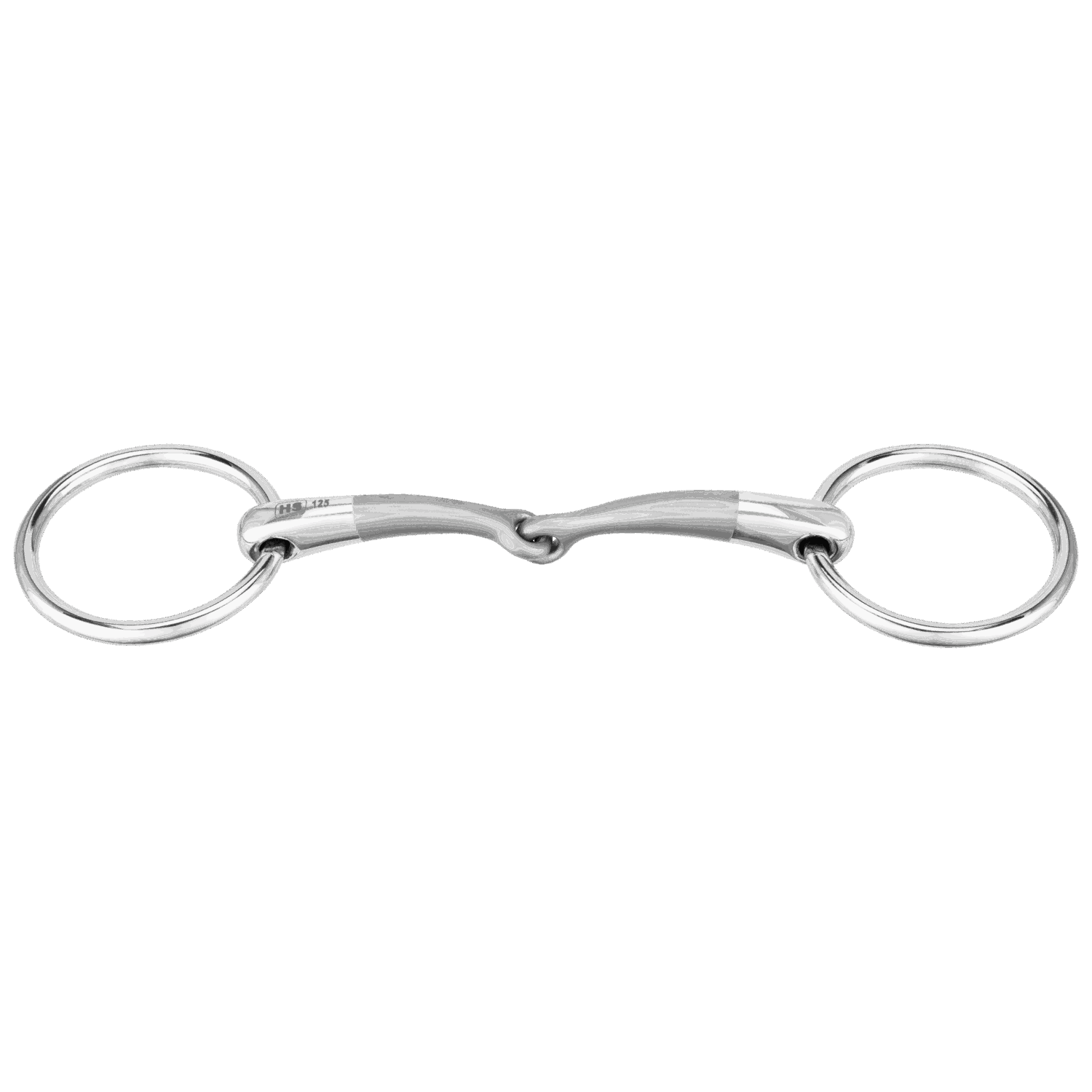 SATINOX Unterlegtrense 12 mm einfach gebrochen - Edelstahl rostfrei