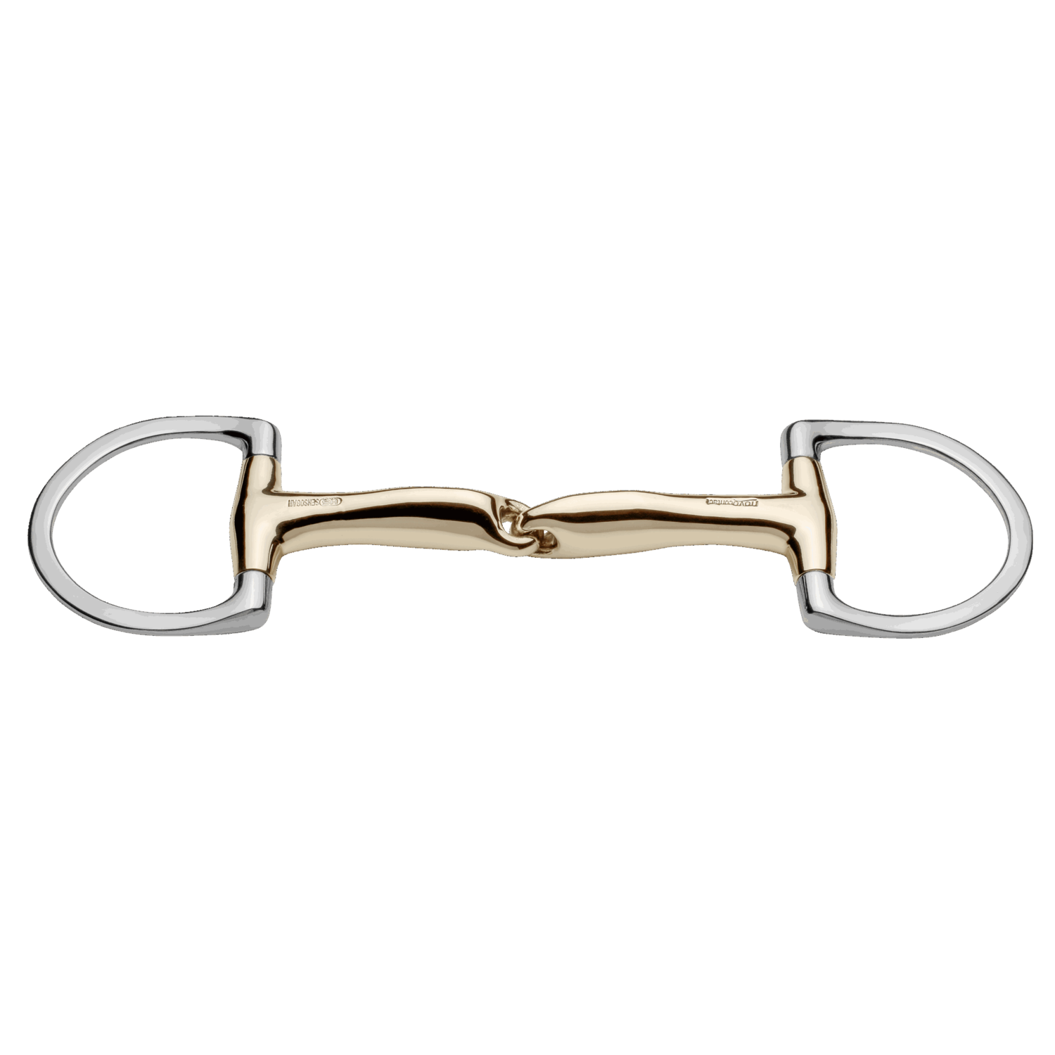 novocontact Olivenkopfgebiss mit D-förmigem Ring 16 mm einfach gebrochen - Sensogan