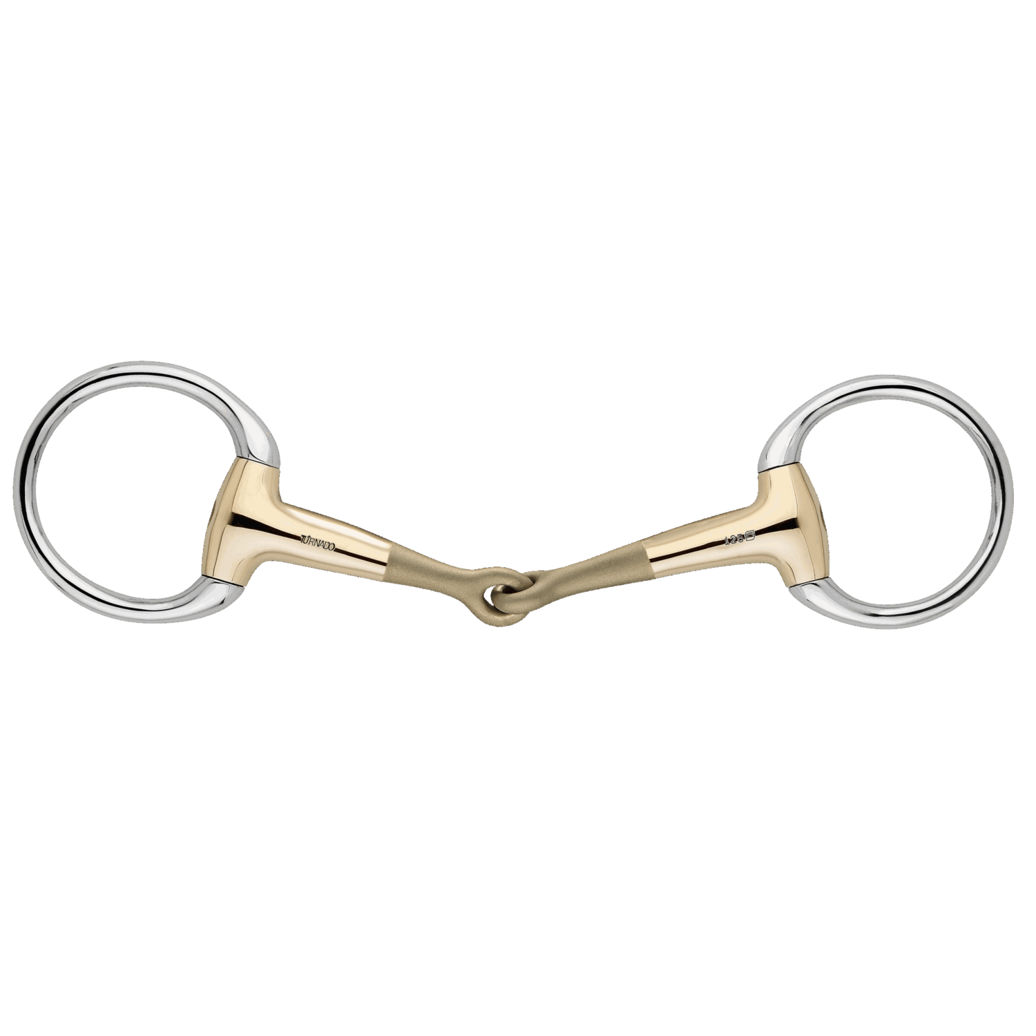 TURNADO Olivenkopf-Unterlegtrense 14 mm - Sensogan