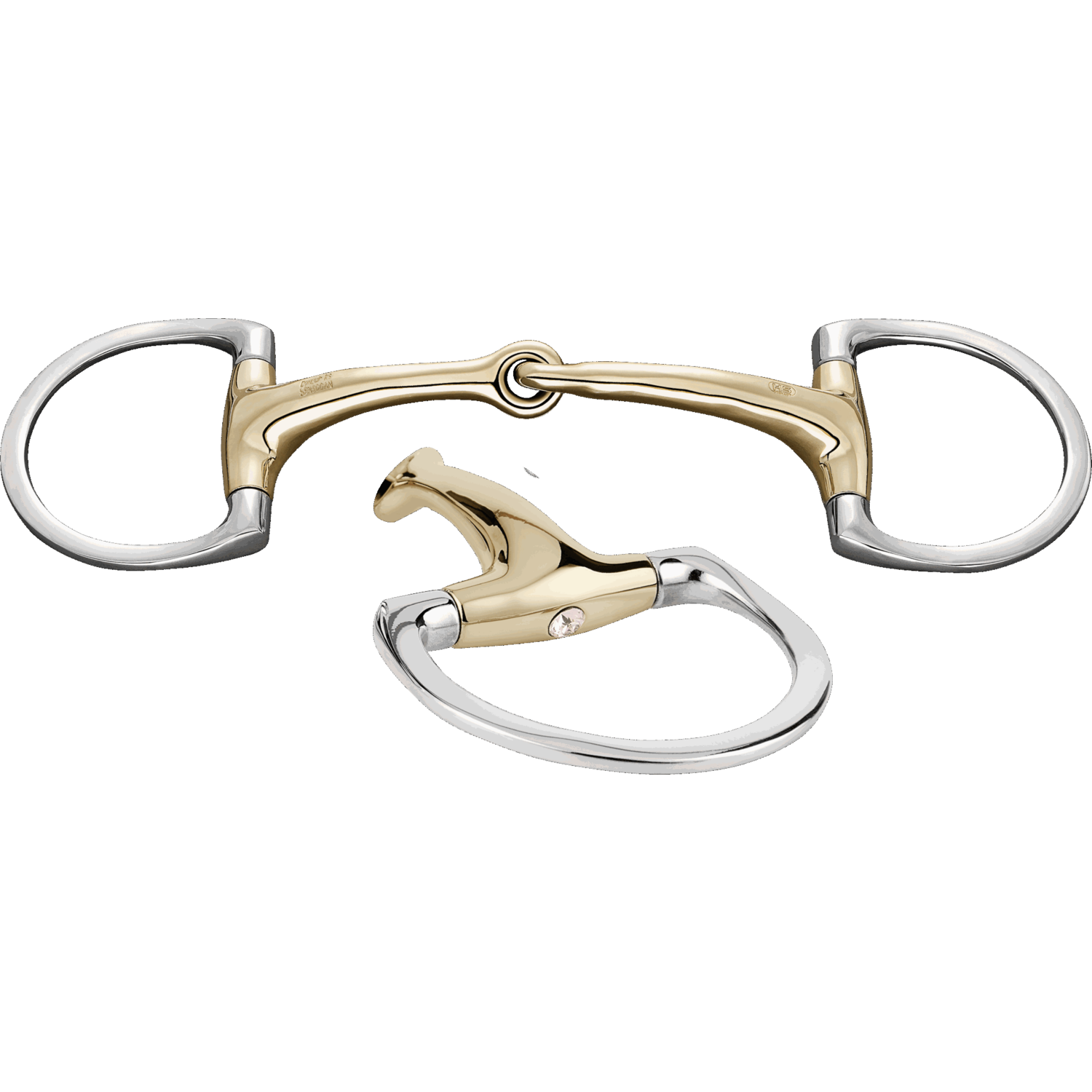 Dynamic RS Olivenkopfgebiss mit D-förmigem Ring 16 mm einfach gebrochen | 40408_F_Vintage_Rose.png | 1744613684