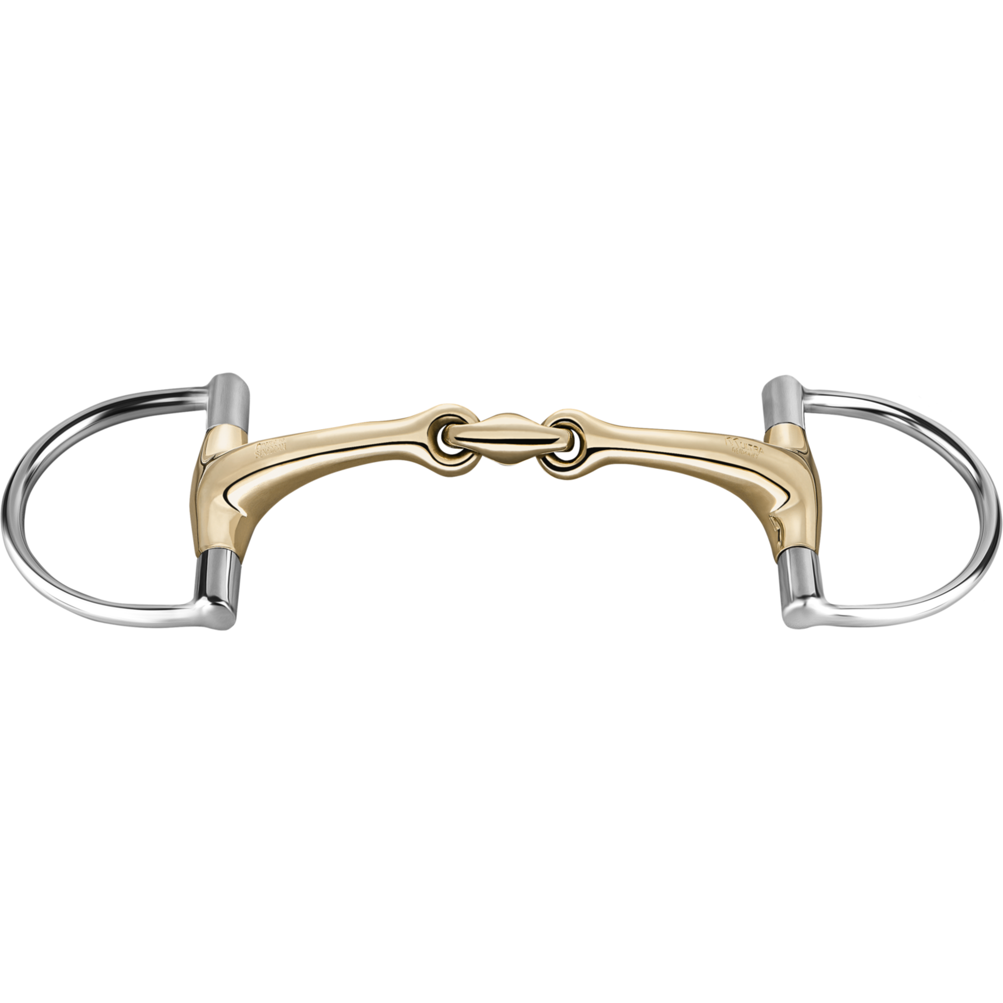 Dynamic RS - Hunter Jumper D-Ring, 14 mm doppelt gebrochen