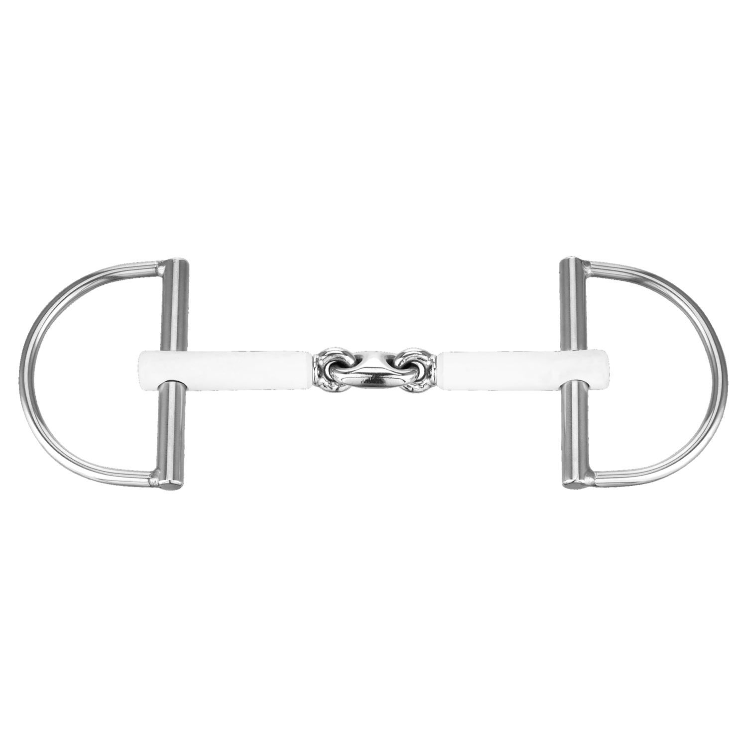 NATHE D-Ring Gebiss, doppelt gebrochen, 15 mm