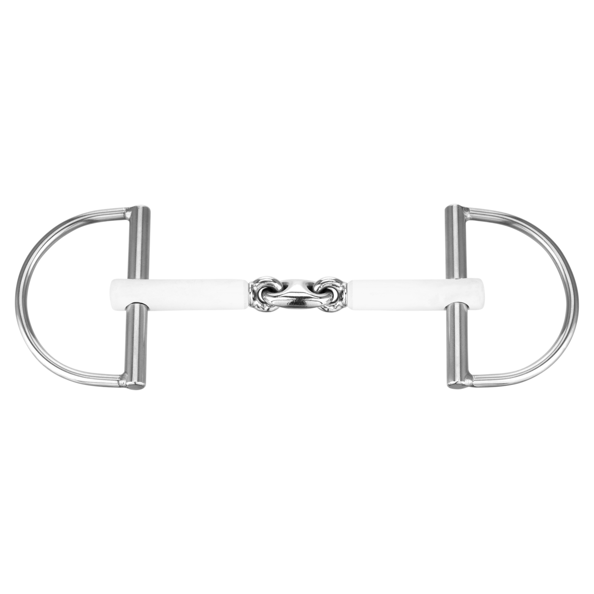 NATHE D-Ring Gebiss, doppelt gebrochen, 15 mm