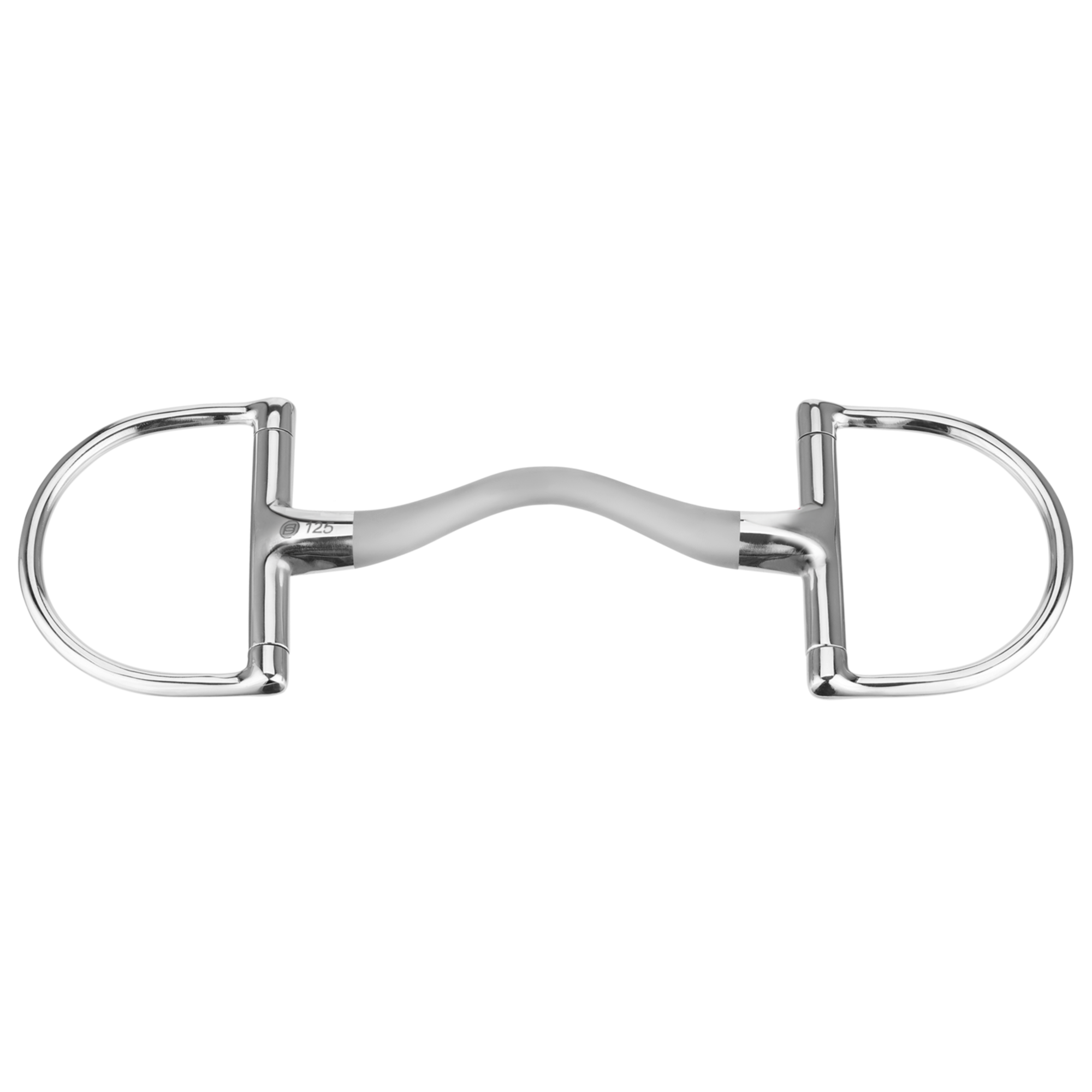 SATINOX CM D-Ring Stangengebiss 14 mm  - Edelstahl rostfrei