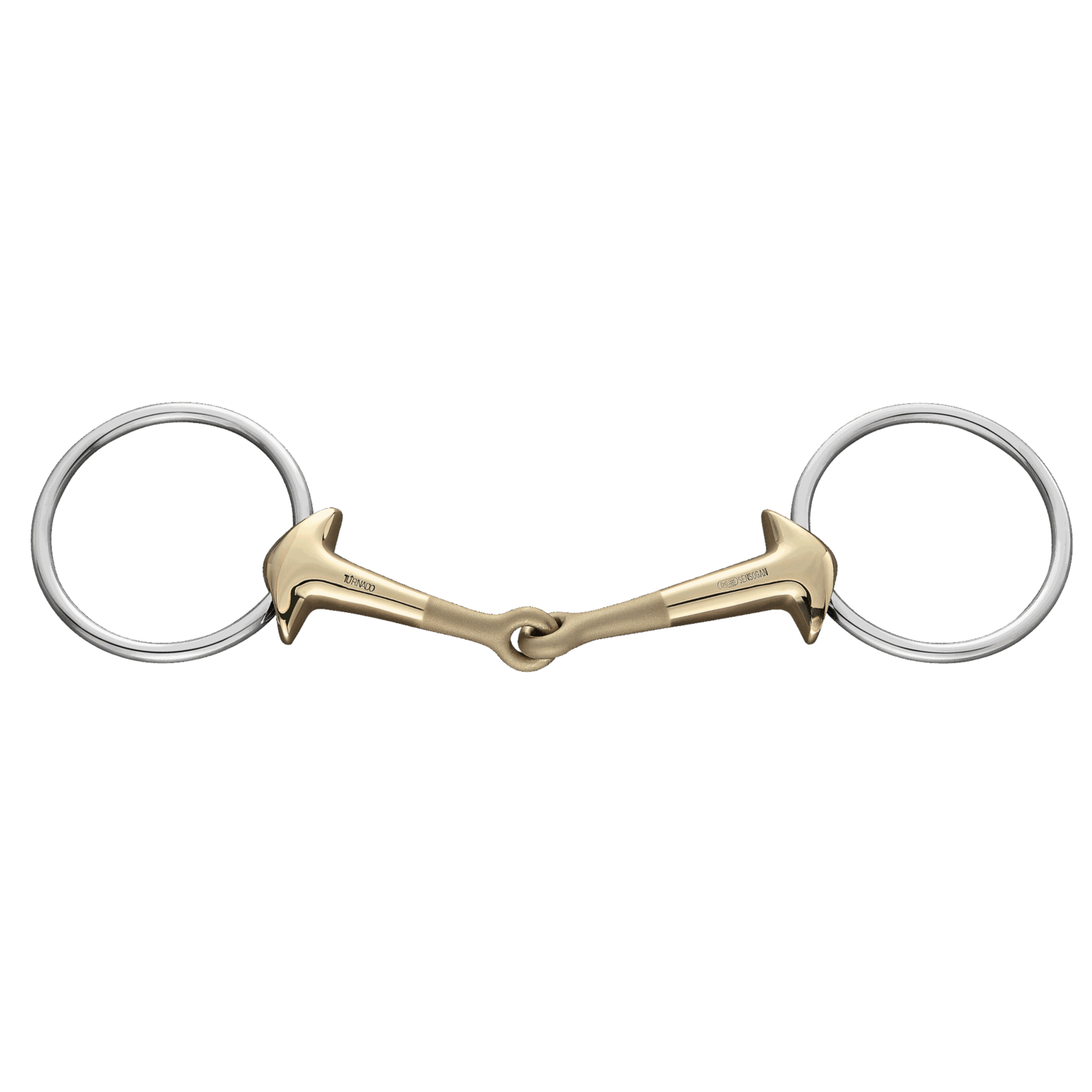 TURNADO 2-TYPE 16 mm Olivenkopftrense mit durchlaufenden Ringen