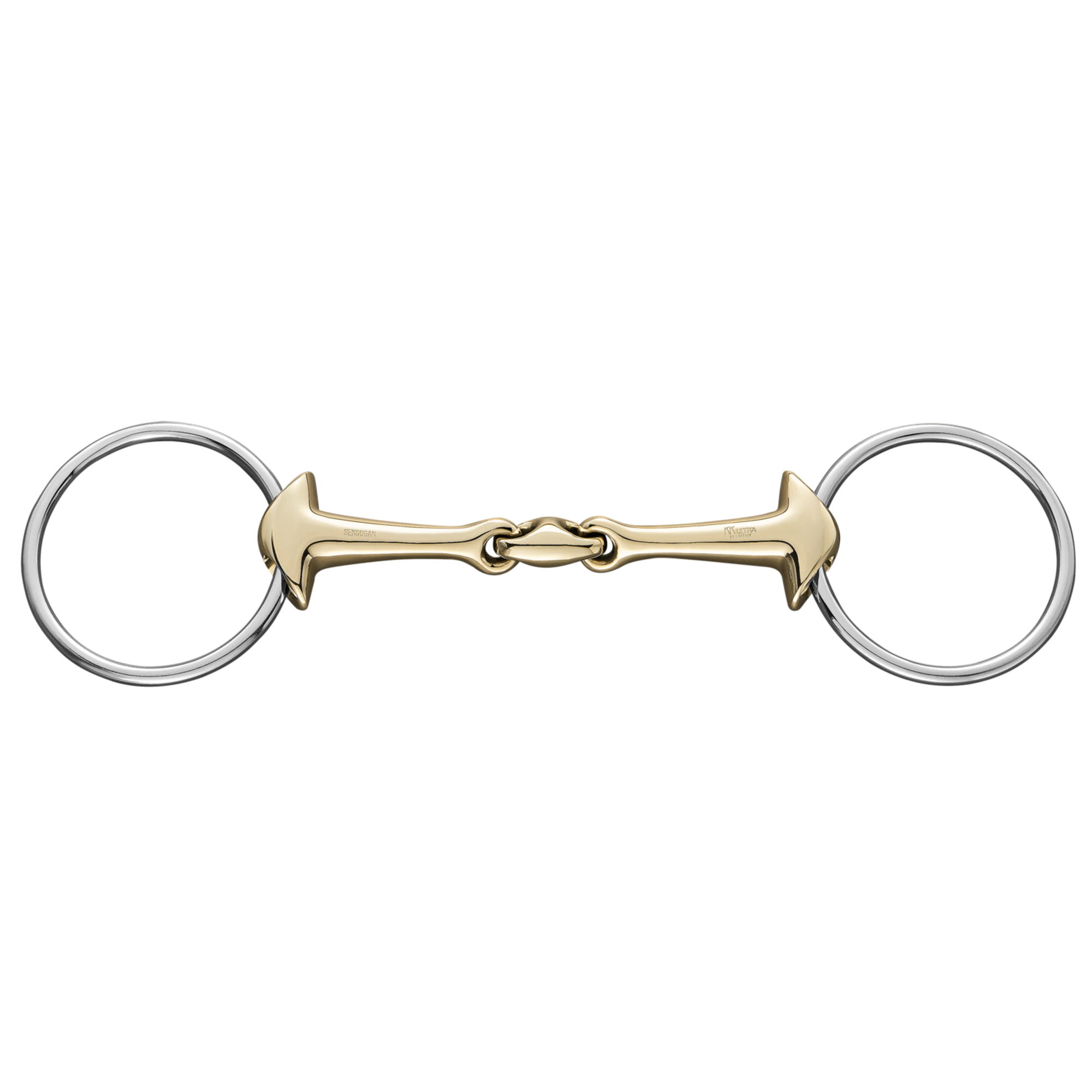KK ULTRA 2-TYPE 16 mm Olivenkopftrense mit durchlaufenden Ringen - Sensogan