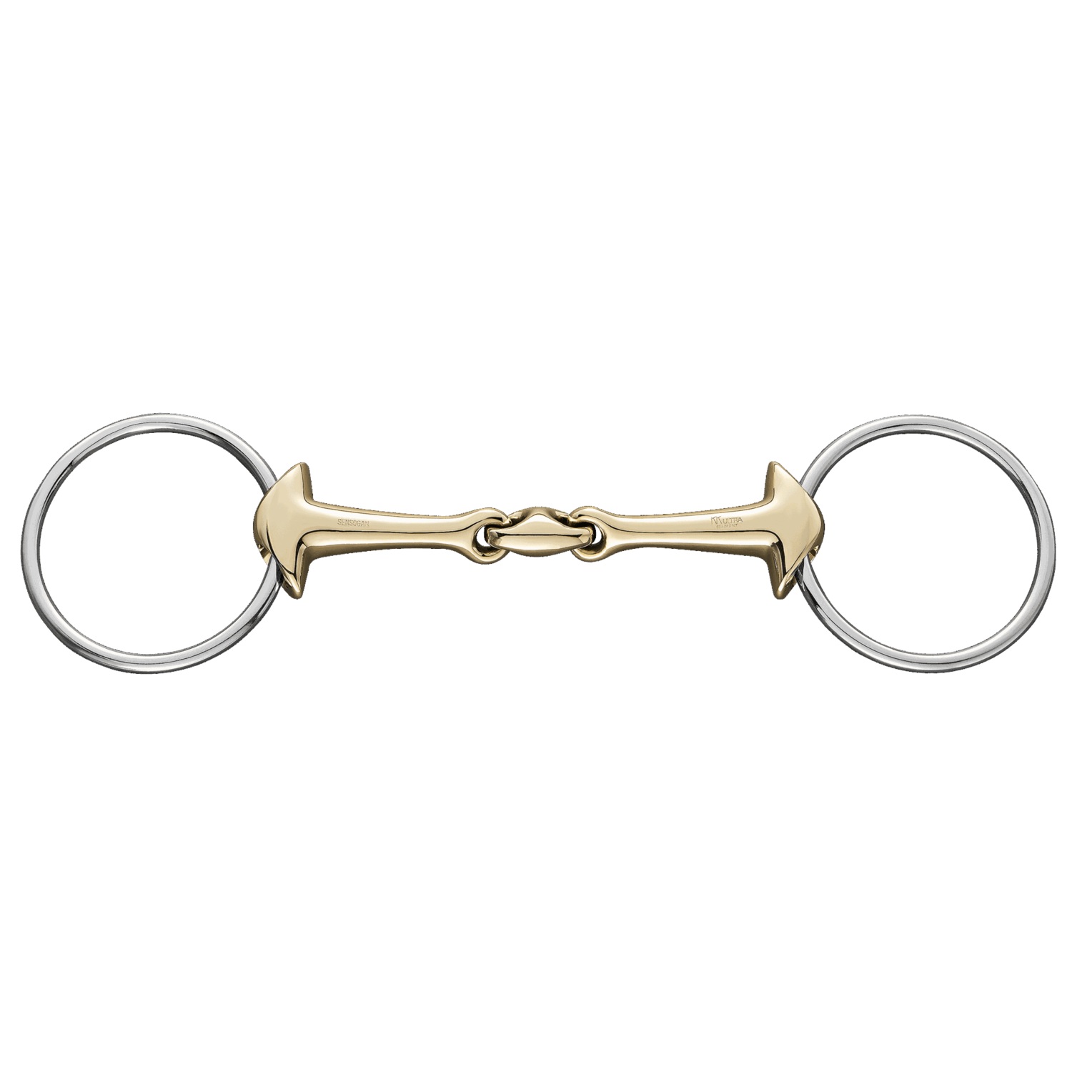 KK ULTRA 2-TYPE 16 mm Olivenkopftrense mit durchlaufenden Ringen - Sensogan