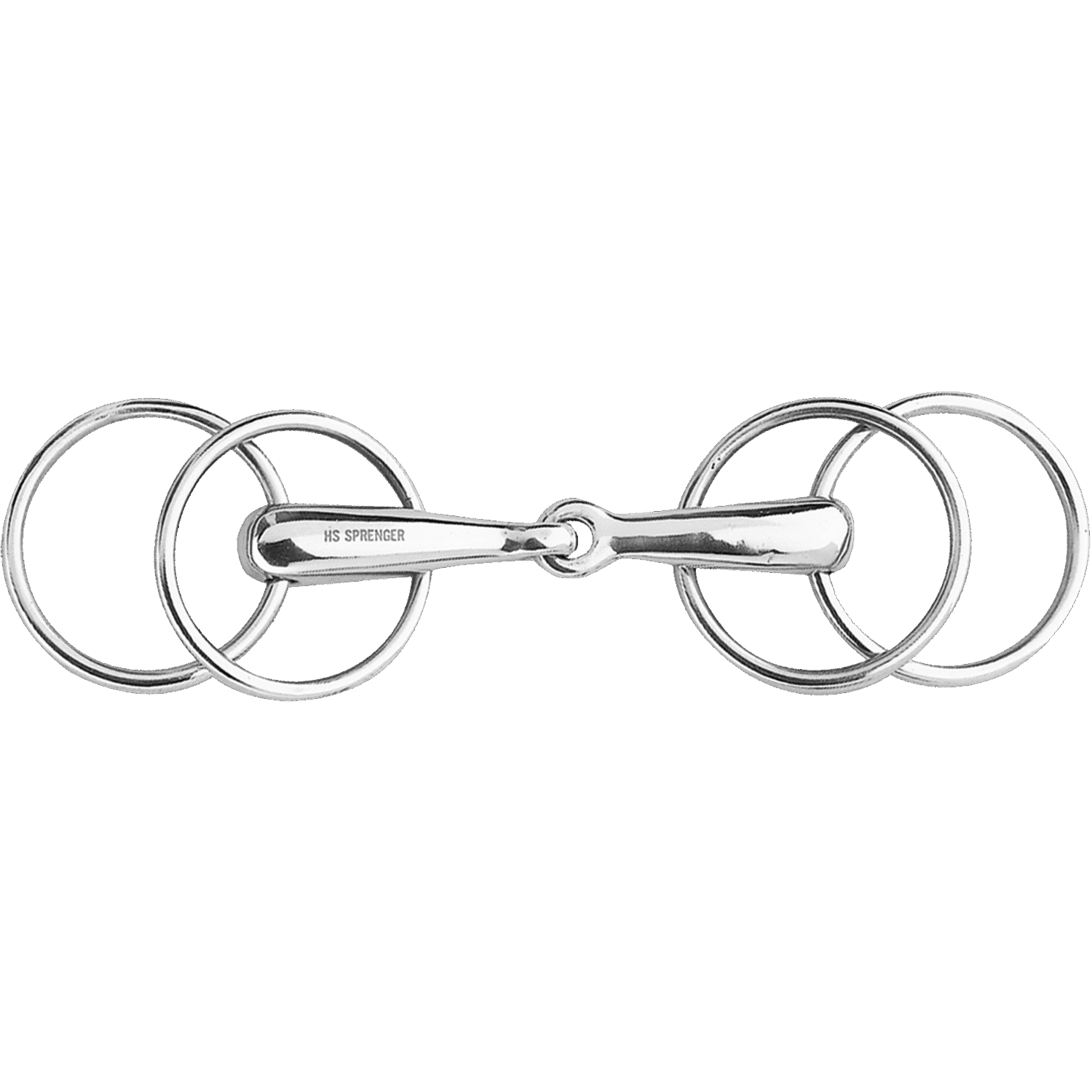Wassertrense mit 4 Ringen 20 mm - Edelstahl rostfrei