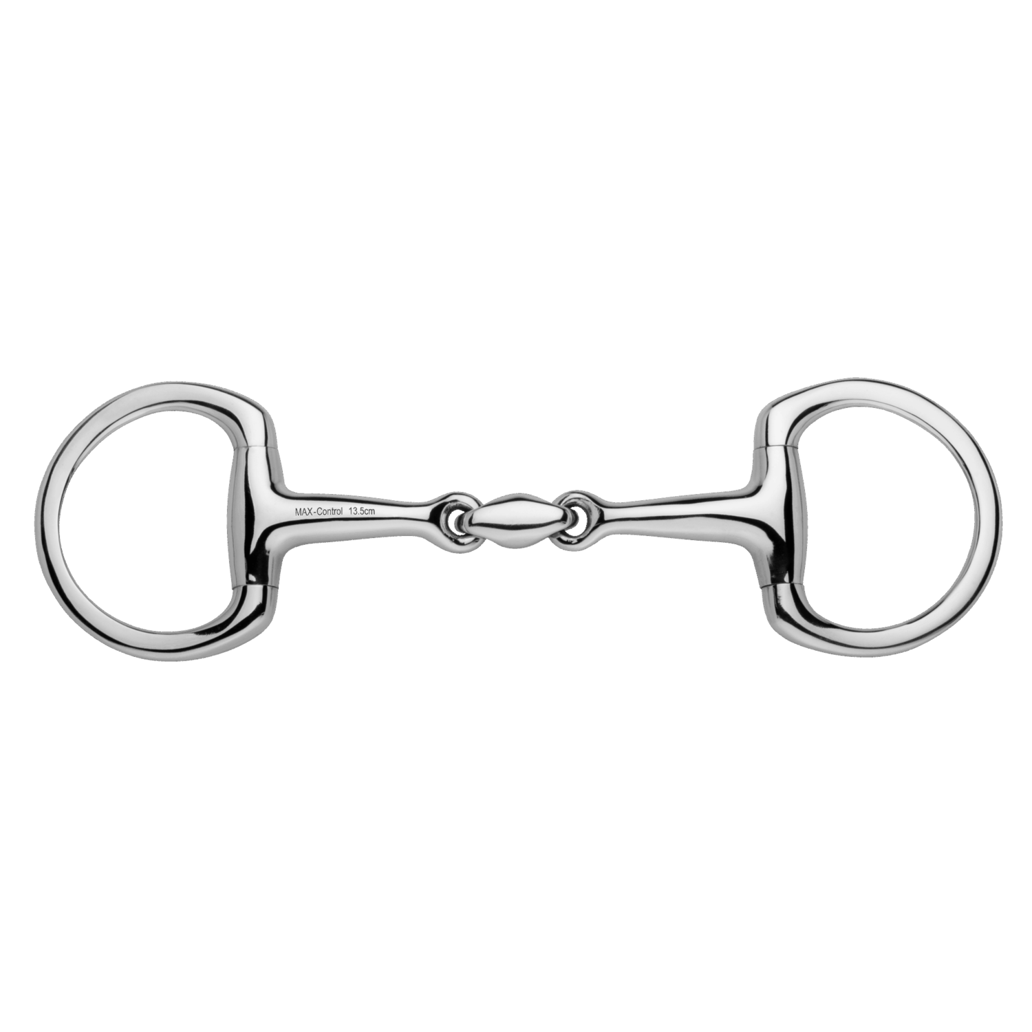 MAX-Control livenkopf Unterlegtrense 12 mm mit Stangenwirkung - Edelstahl rostfrei